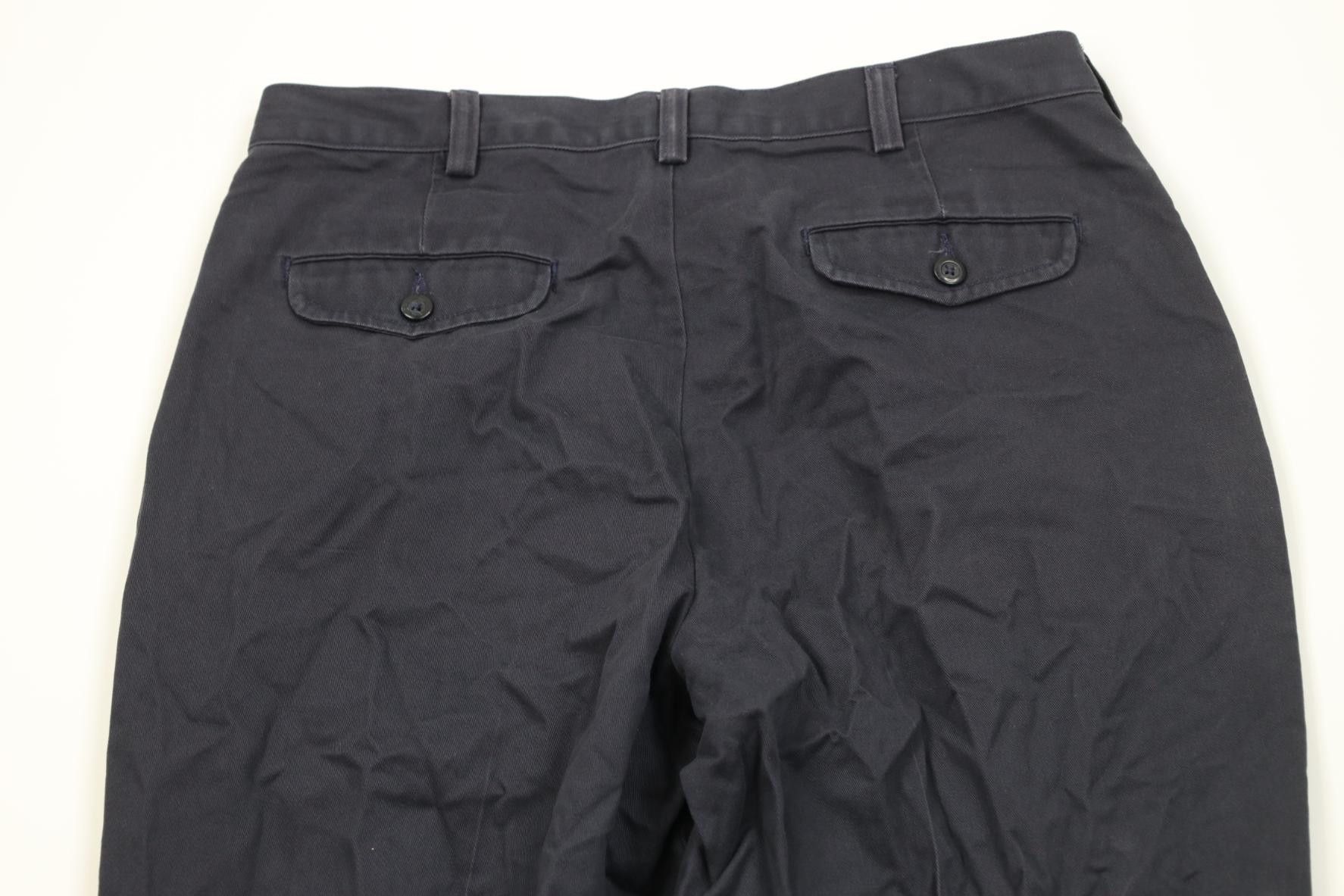 Vintage Vintage 90s Streetwear Straight Leg Chino Pants Cotton Blue Size US 34 / EU 50 - 10 Thumbnail