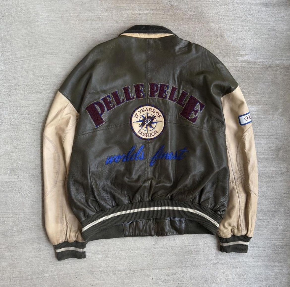 Pelle Pelle × Vintage Vintage 1995 Pelle Pelle "World Famous" Leather Size US M / EU 48-50 / 2 - 2 Thumbnail