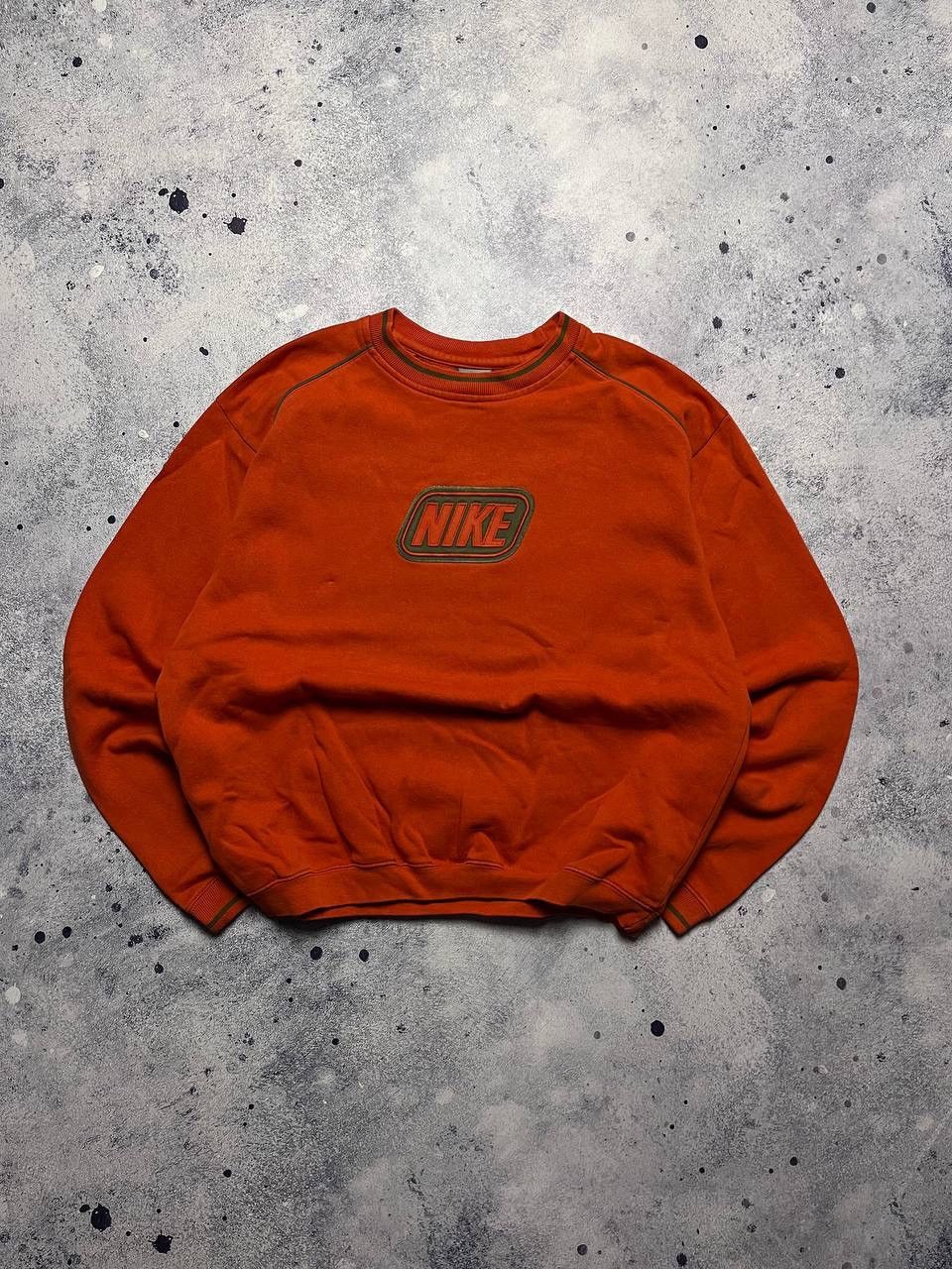 Nike Nike 90’s Vintage Big Logo Sweatshirt Hype Drill Gorpcore Size US M / EU 48-50 / 2 - 1 Thumbnail