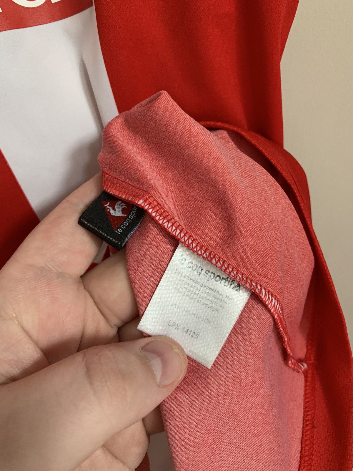 Le Coq Sportif × Vintage Stoke City Home Football Shirt Le Coq Sportif Vintage Jersey Size US XL / EU 56 / 4 - 16 Thumbnail