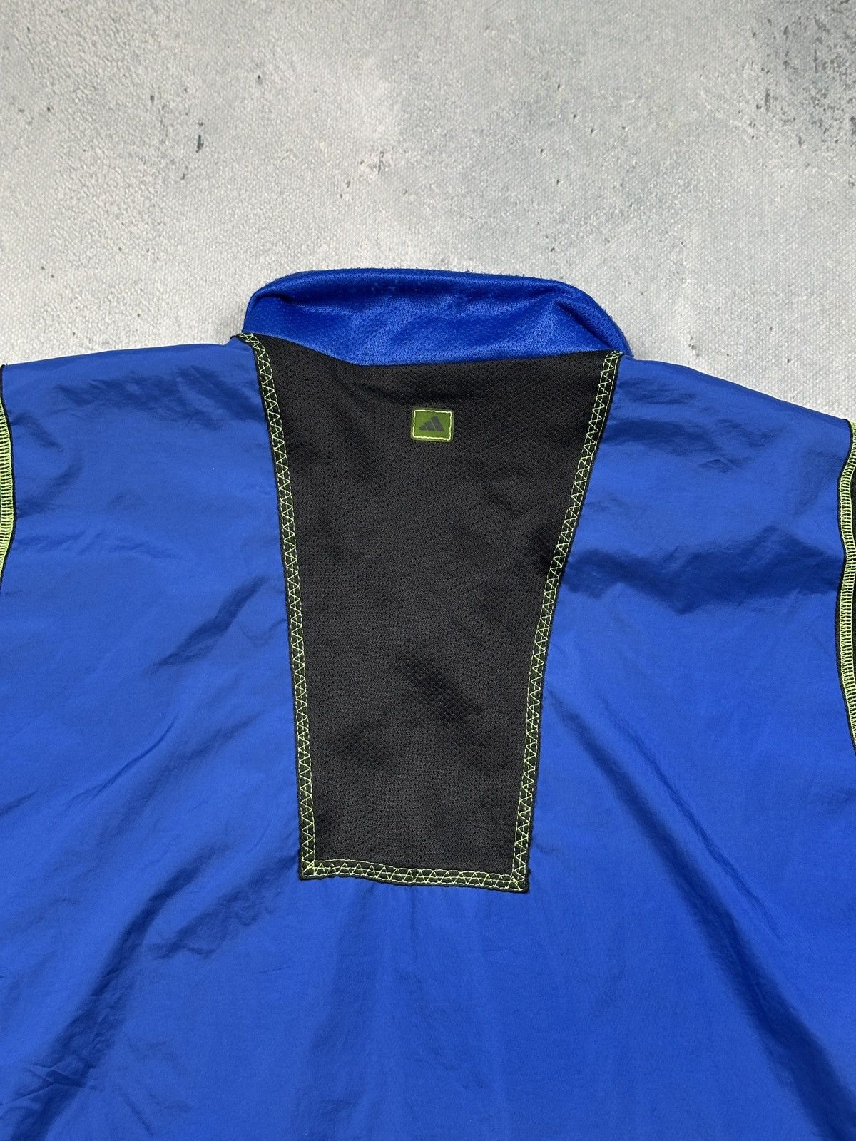 Adidas Vintage Adidas Equipment Blue Black Neon Trim Jacket 90s 80s Size US XL / EU 56 / 4 - 14 Thumbnail