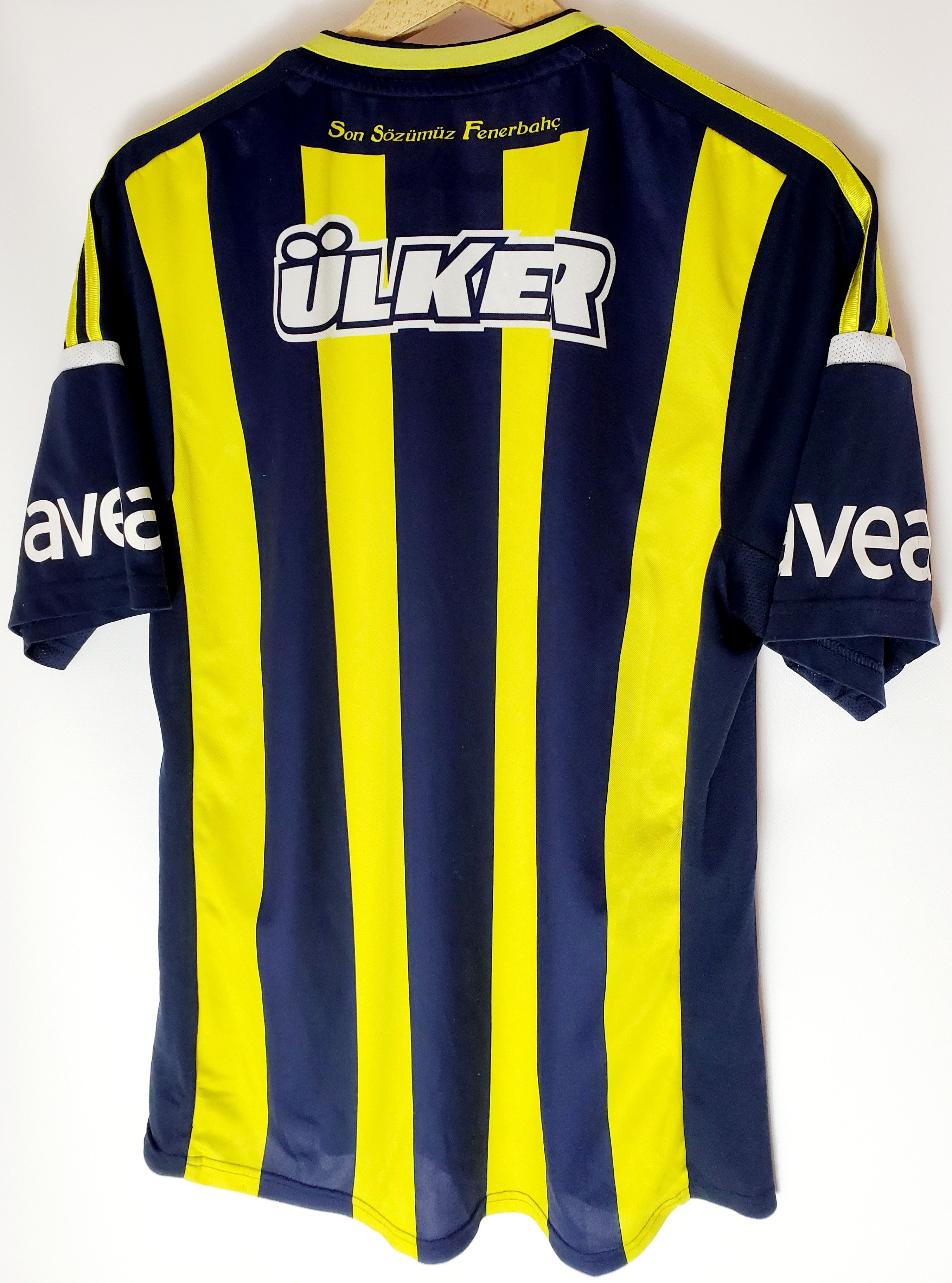 Adidas Fenerbahce SK 2012-13 Home Football Jersey Size L Size US L / EU 52-54 / 3 - 5 Thumbnail