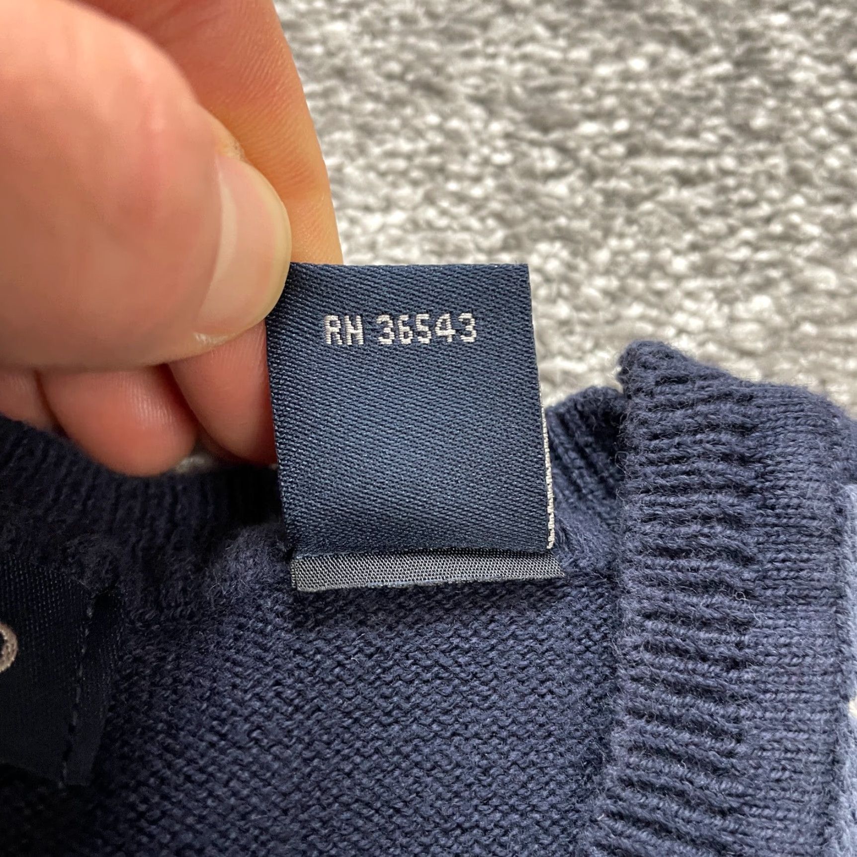 Izod IZOD Argyle Sweater Mens Large Blue Crew Neck Stretch Knit Pullover Size US L / EU 52-54 / 3 - 5 Thumbnail