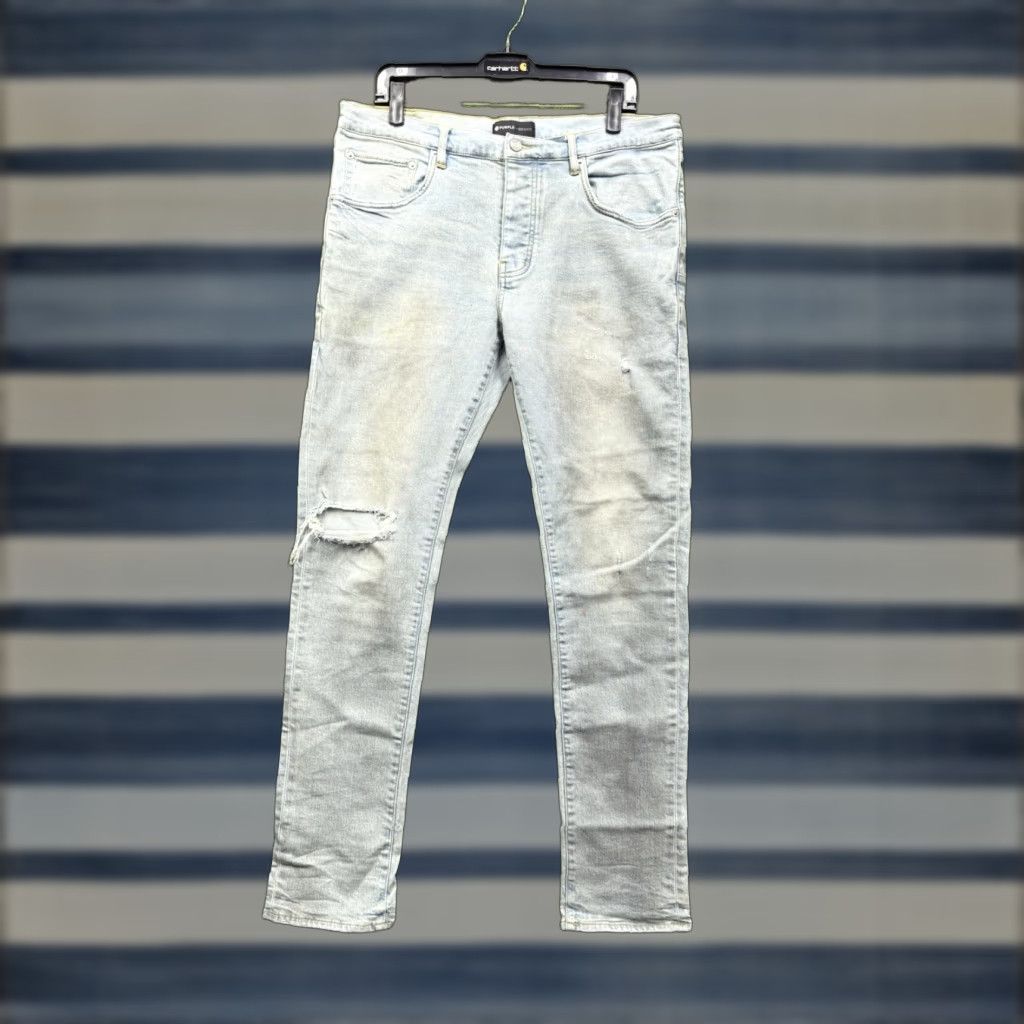 J Brand Purple Brand Jeans Mens 34 x33 Blue Hip Hop Grunge Slim Fit P001 Designer Brand Purple Jeans Mens 34 x33 Blue Hip Hop Grunge Slim Fit P001 Designer Size US 34 / EU 50 - 1 Thumbnail