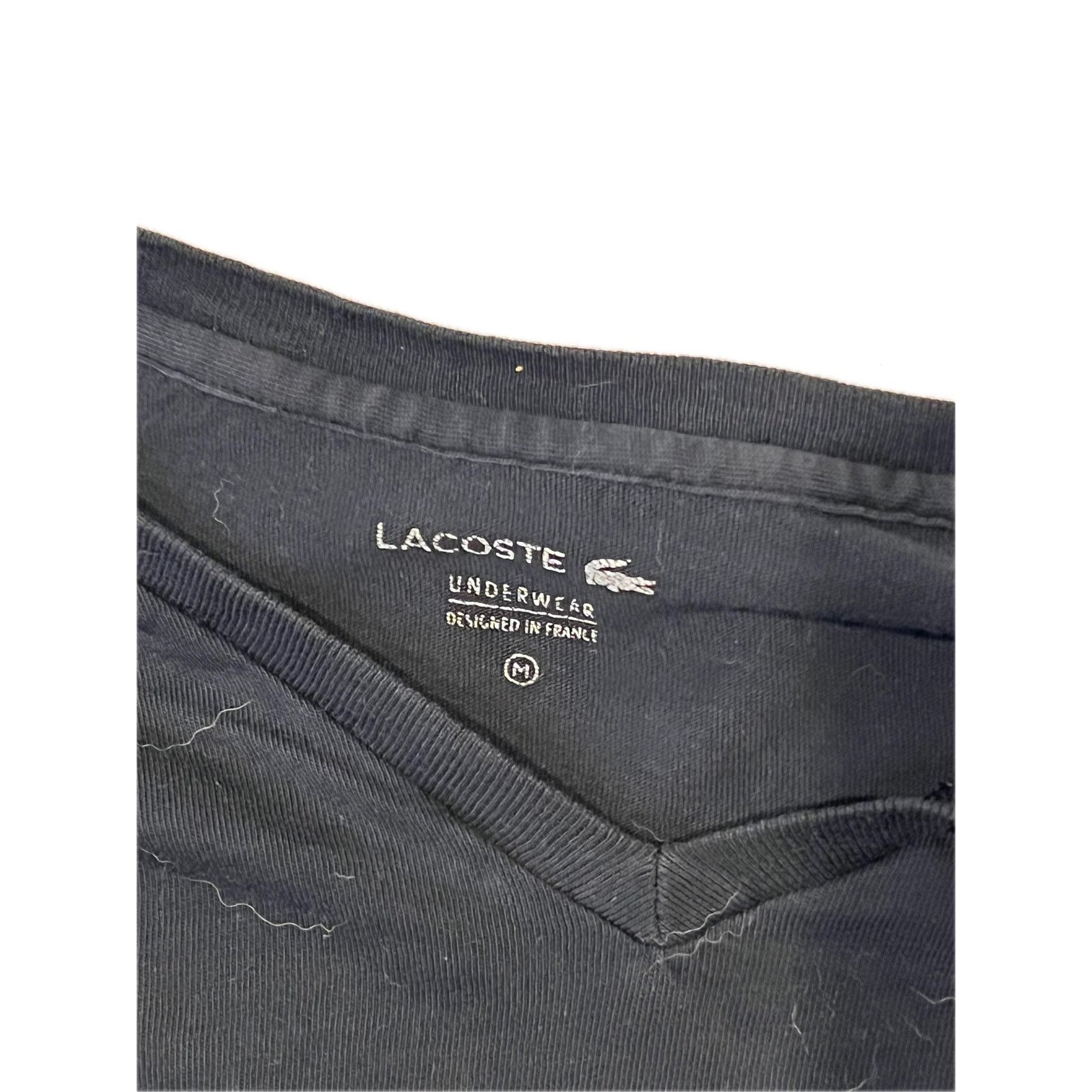 Lacoste Lacoste Black T-shirt Mens M Size US XL / EU 56 / 4 - 3 Thumbnail