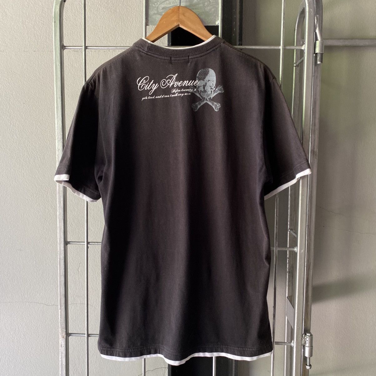 Japanese Brand CITY NATURAL Punk Y2K Tee Size US L / EU 52-54 / 3 - 9 Thumbnail