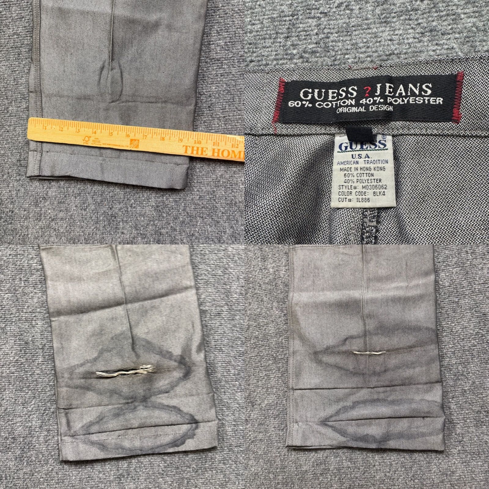 Guess VINTAGE GUESS Jeans Shirt? Size US 31 - 8 Thumbnail