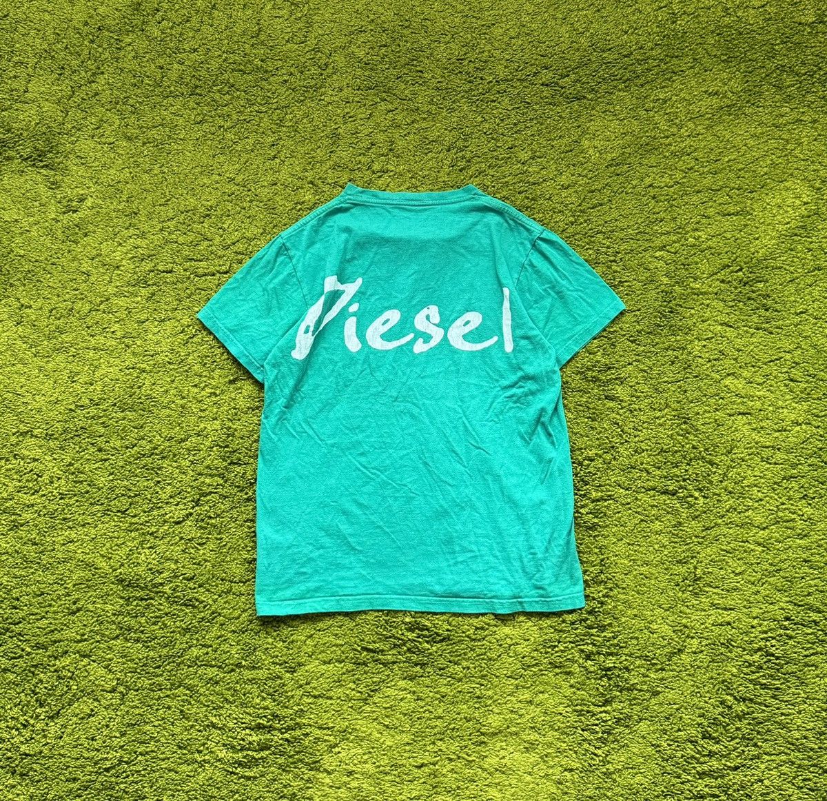 Diesel × Vintage Diesel 2000s vintage big punk logo t-shirt Y2K Size US M / EU 48-50 / 2 - 7 Thumbnail