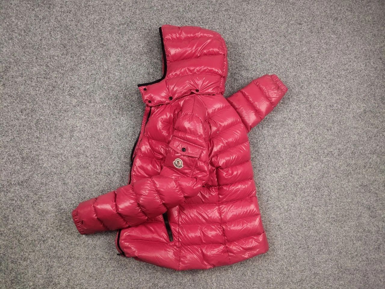 Moncler Moncler Bady giubbotto Glossy pink womens hooded down Jacket Size M / US 6-8 / IT 42-44 - 2 Thumbnail