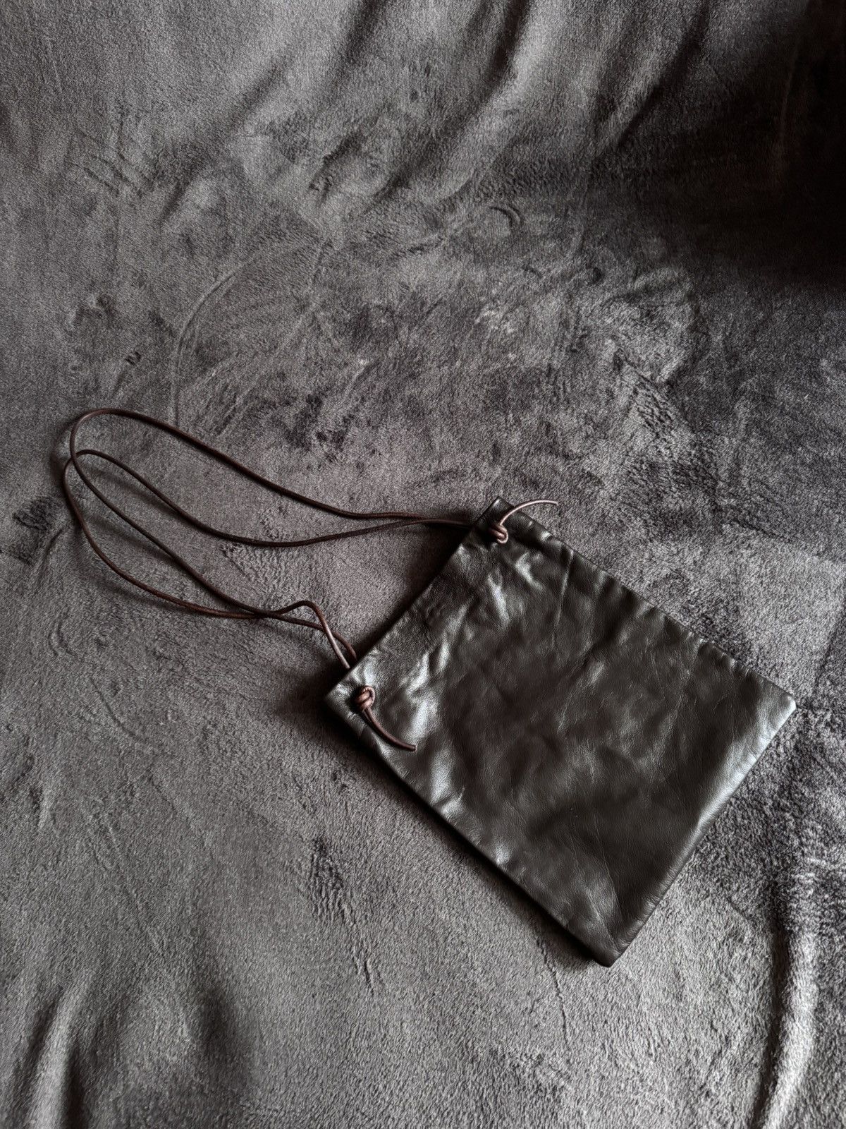 Vintage Vintage leather messenger y2k avant Garde Issey miyake style Size ONE SIZE - 8 Thumbnail
