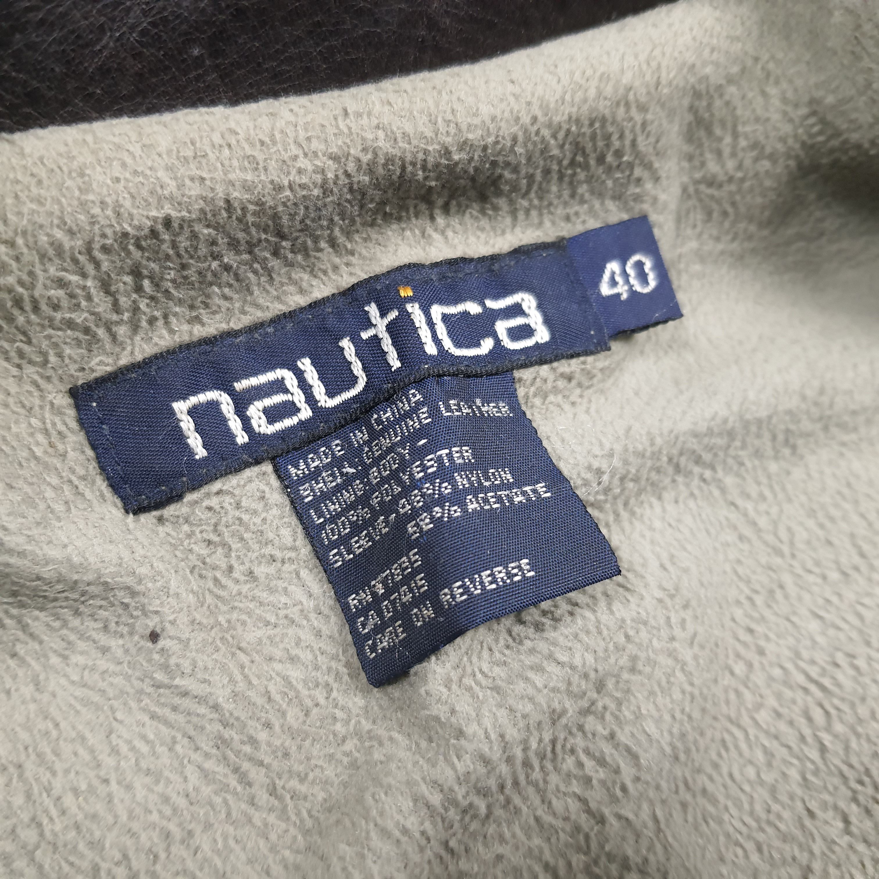 Nautica Vintage Nautica Custom Skeleton Bone Leather Jacket C290N28 Size US M / EU 48-50 / 2 - 6 Thumbnail