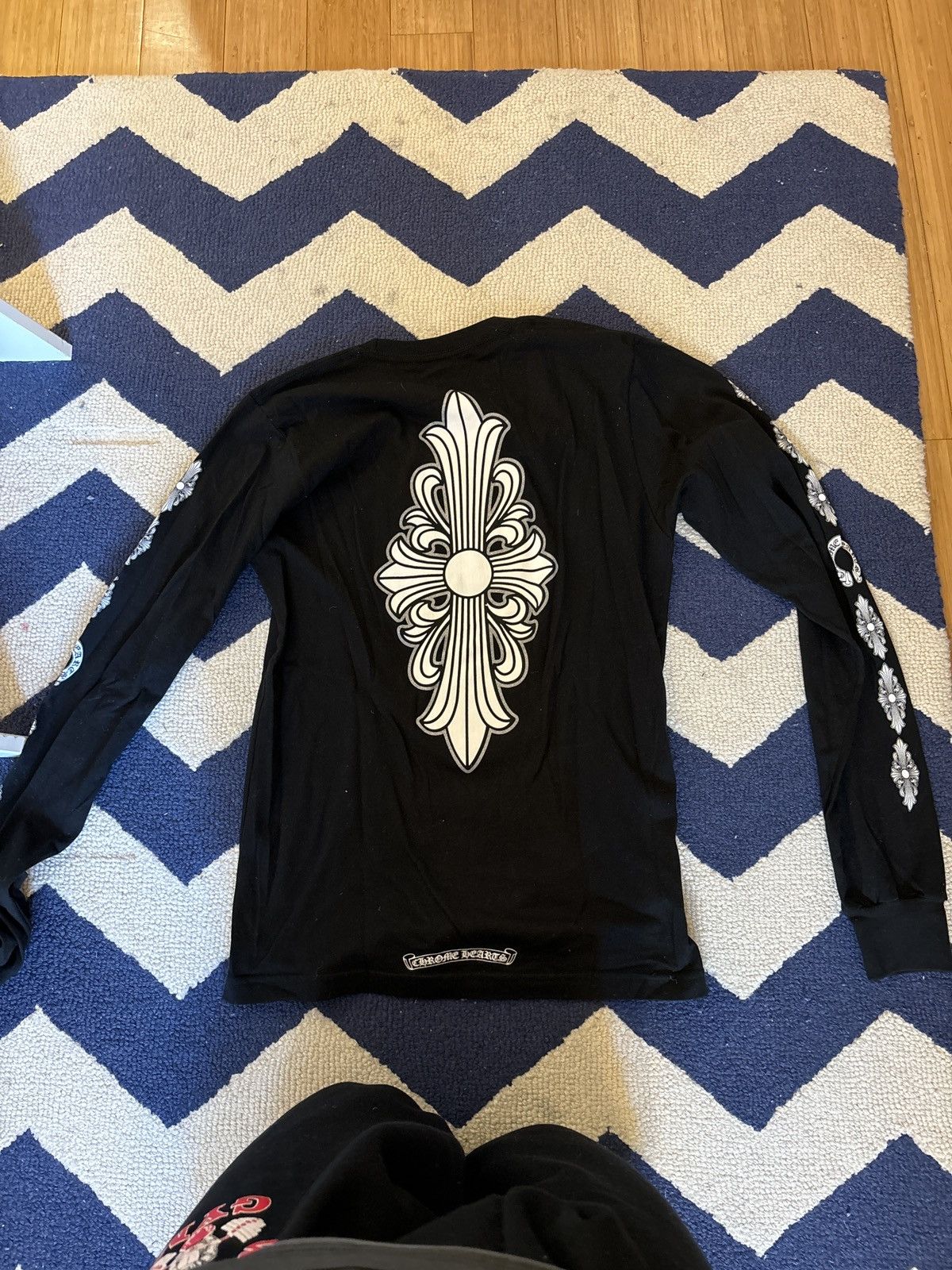 Chrome Hearts Chrome heart, long sleeve, sz small black | Grailed