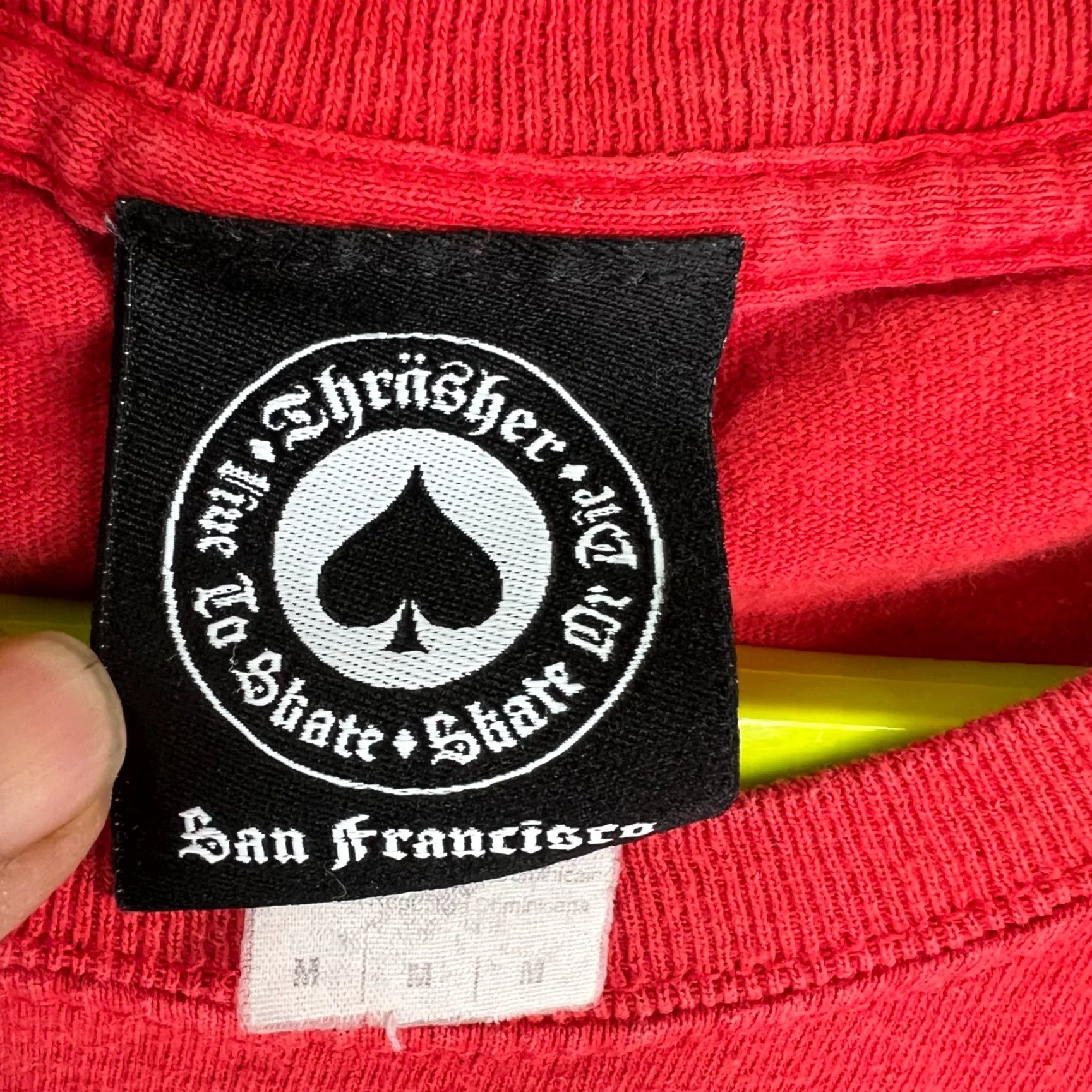 Thrasher Thrasher Shirt Adult Medium Red Graphic Tee Mens Size US M / EU 48-50 / 2 - 4 Thumbnail