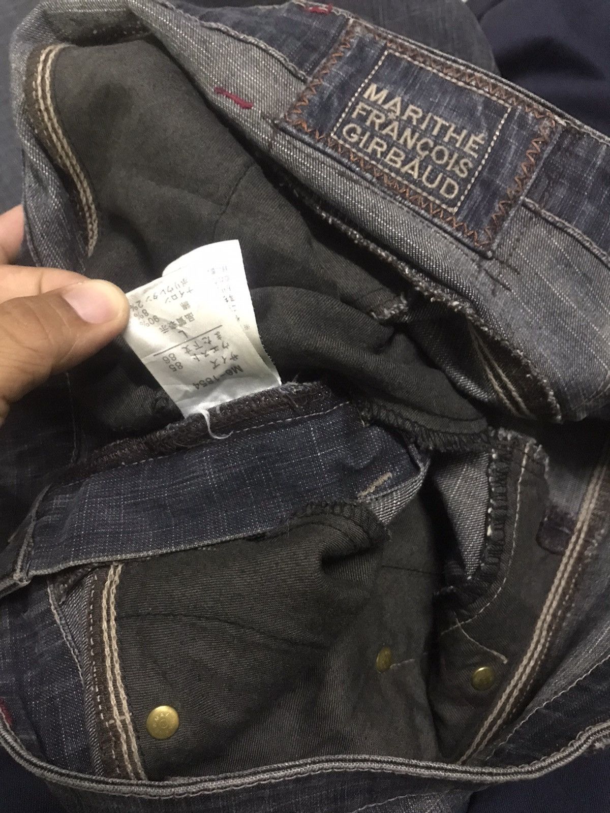 Marithe + Francois Girbaud Marithe Francois Gibraud - Flare Jeans Size US 33 - 14 Thumbnail