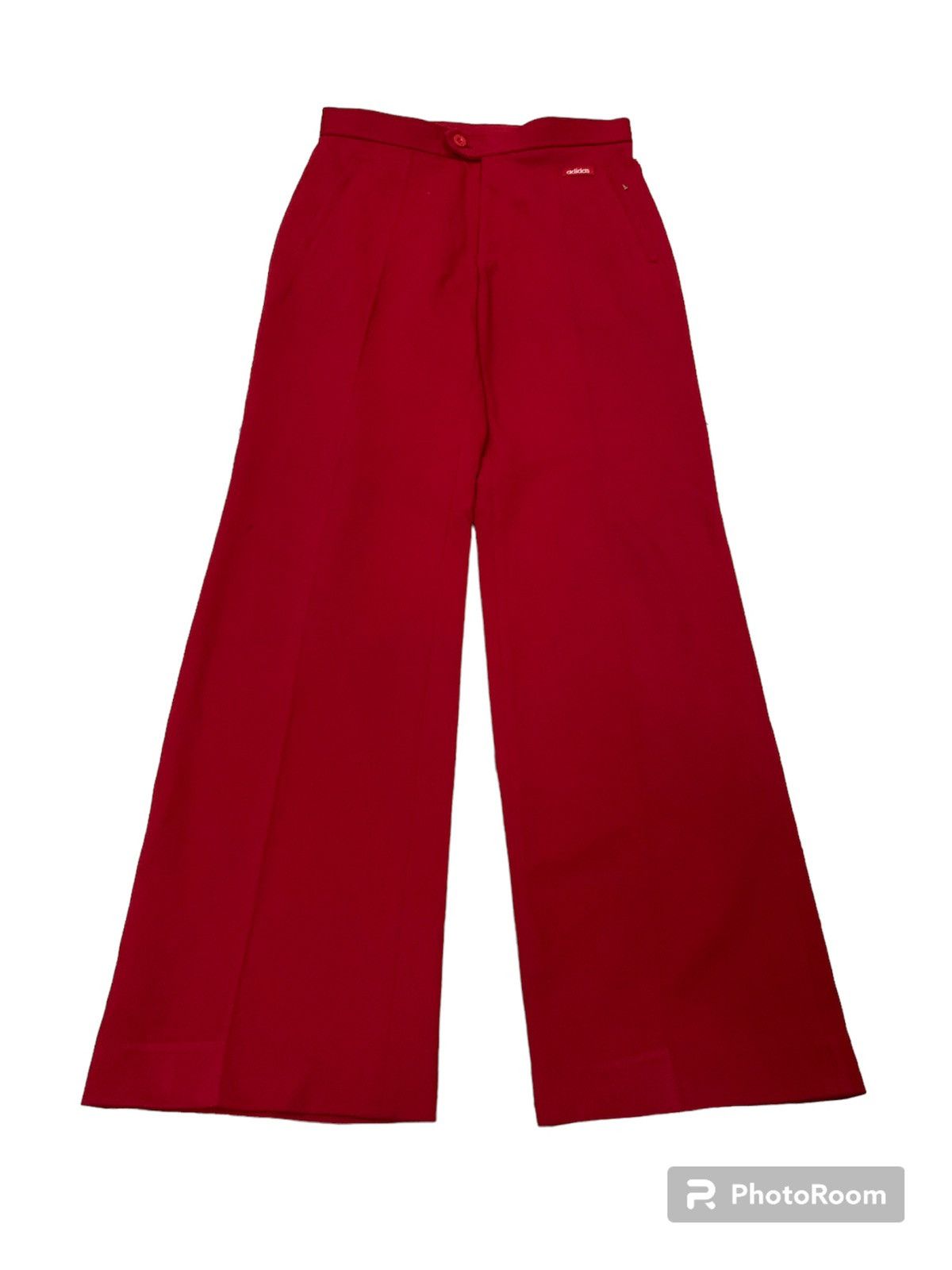 image of Vintage 90's Adidas Descente Training Pant in Red, Men's (Size 28)