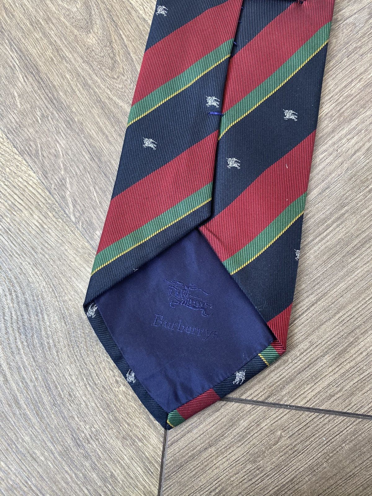 Burberry Vintage Burberry Tie Size ONE SIZE - 6 Thumbnail