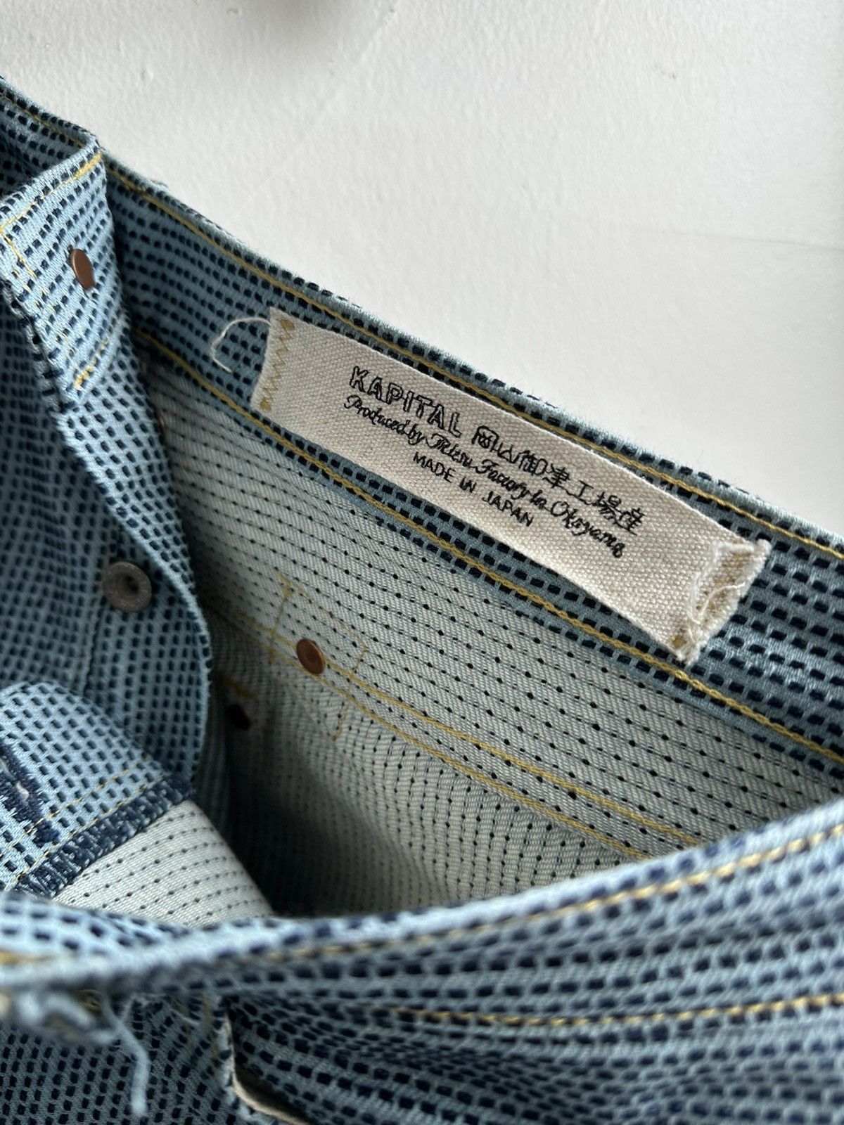 Kapital Kountry Kapital Century Denim No. 3-S+A Monkey Cisco Size US 36 / EU 52 - 3 Thumbnail