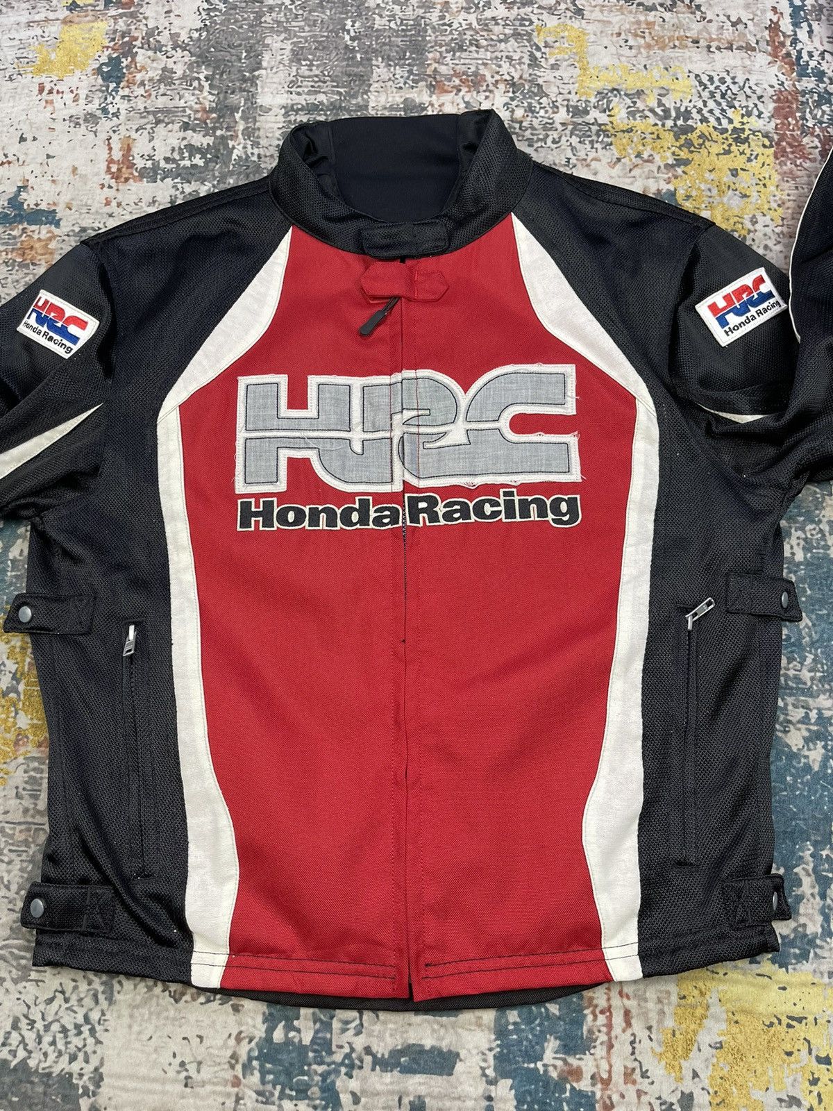 Honda HRC Honda Racing Motorcycle Biker Jackets Size US M / EU 48-50 / 2 - 8 Thumbnail