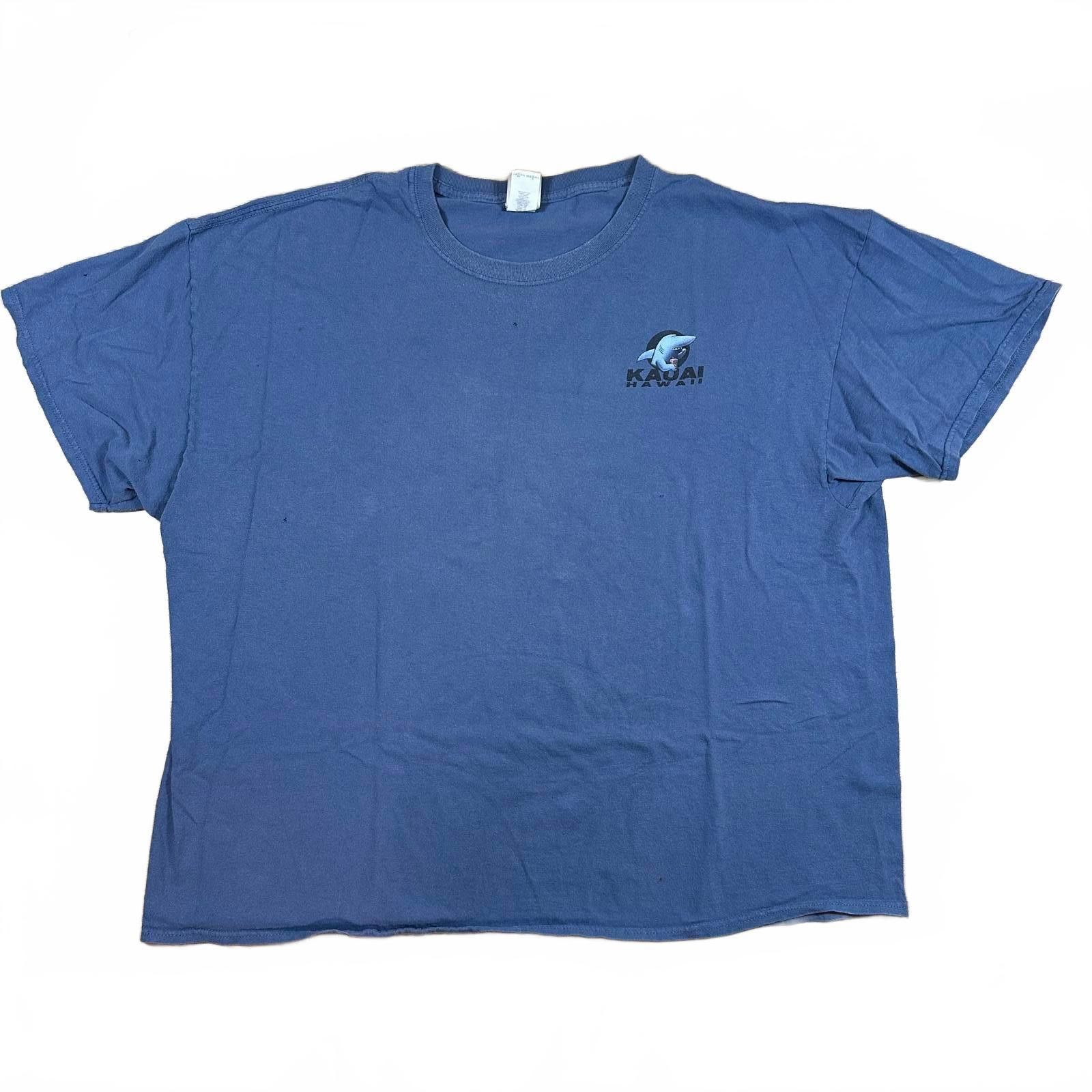 Other Kauai Mens T-shirt XXXL Blue Shark Graphic Size US XXL / EU 58 / 5 - 2 Thumbnail