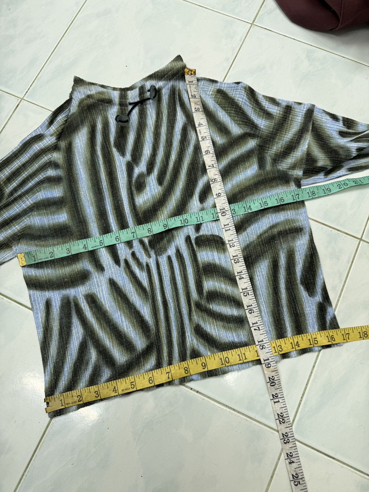 Issey Miyake 🔥🔥🔥ARCHIVE ISSEY MIYAKE TOP LONGSLEEVE MULTICOLOUR Size M / US 6-8 / IT 42-44 - 10 Thumbnail