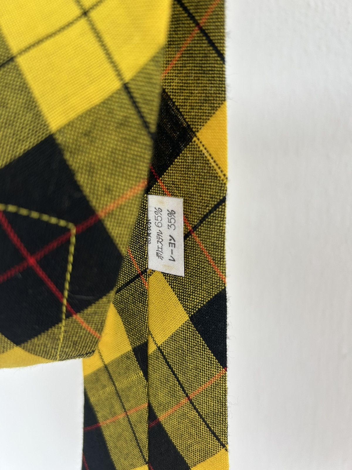 Japanese Brand Super Lovers Punk Vintage Tie Size ONE SIZE - 5 Thumbnail