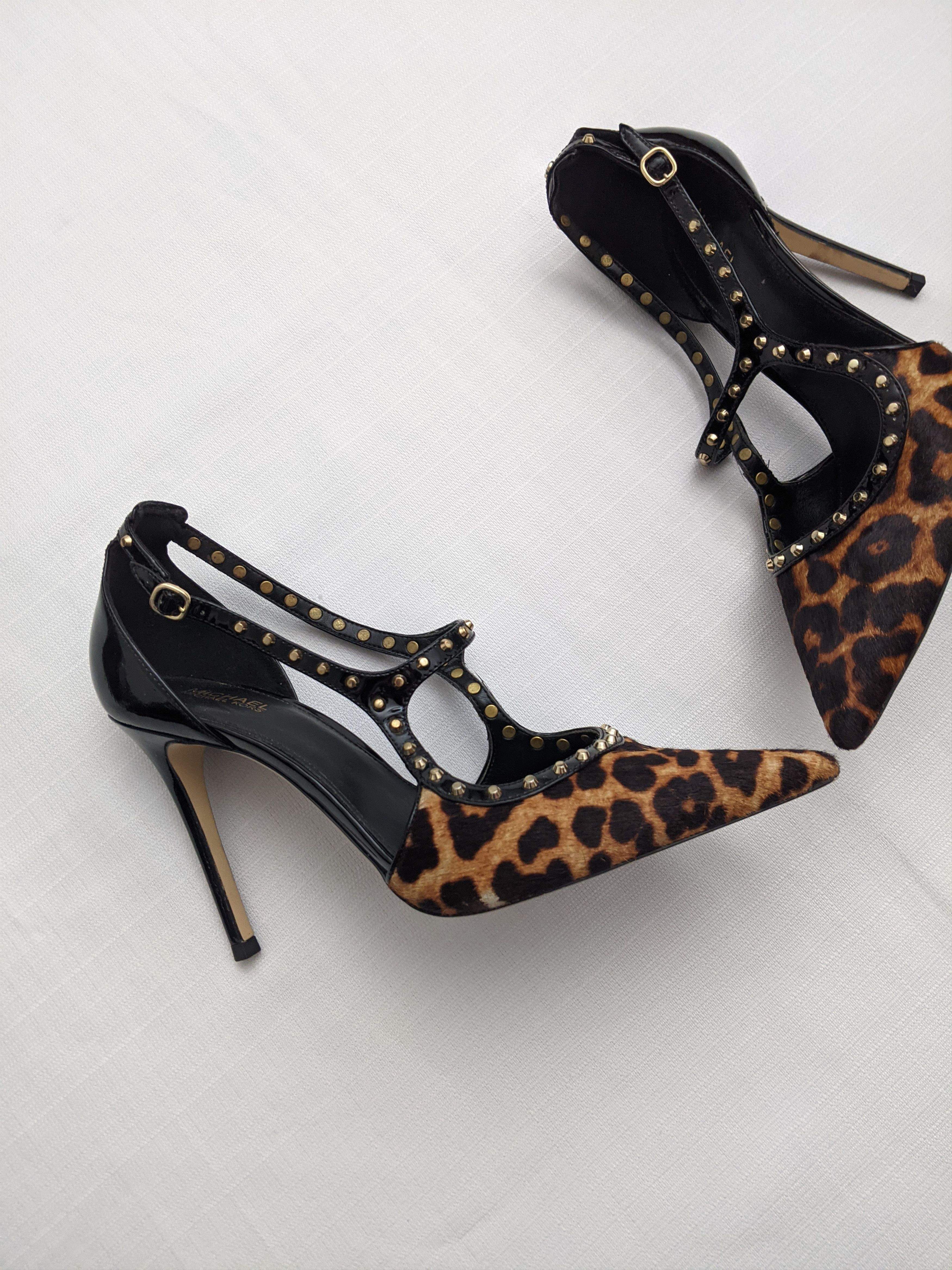 Michael Kors Stunning leopard print Michael kors heels Size US 8 / IT 38 - 4 Thumbnail