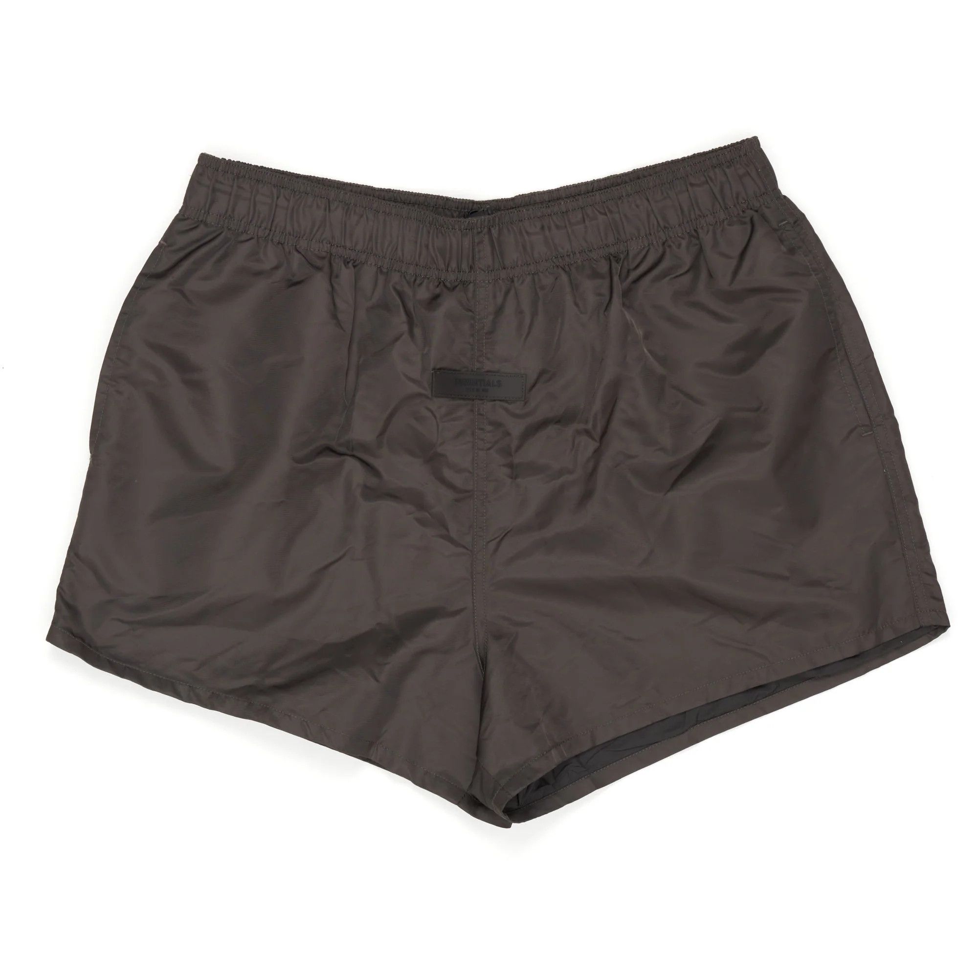Fear of God FEAR OF GOD ESSENTIALS Gray Polyester Drawstring Shorts Size US 34 / EU 50 - 1 Thumbnail