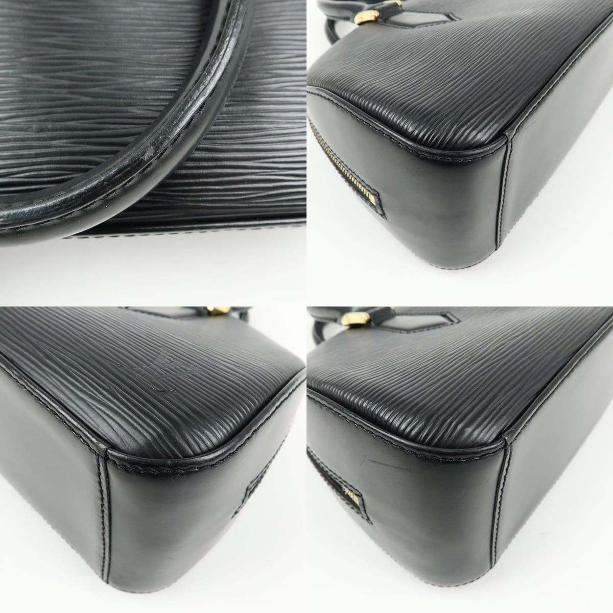 Louis Vuitton Louis Vuitton Epi Jasmin Satchel Leather Black Size ONE SIZE - 5 Thumbnail