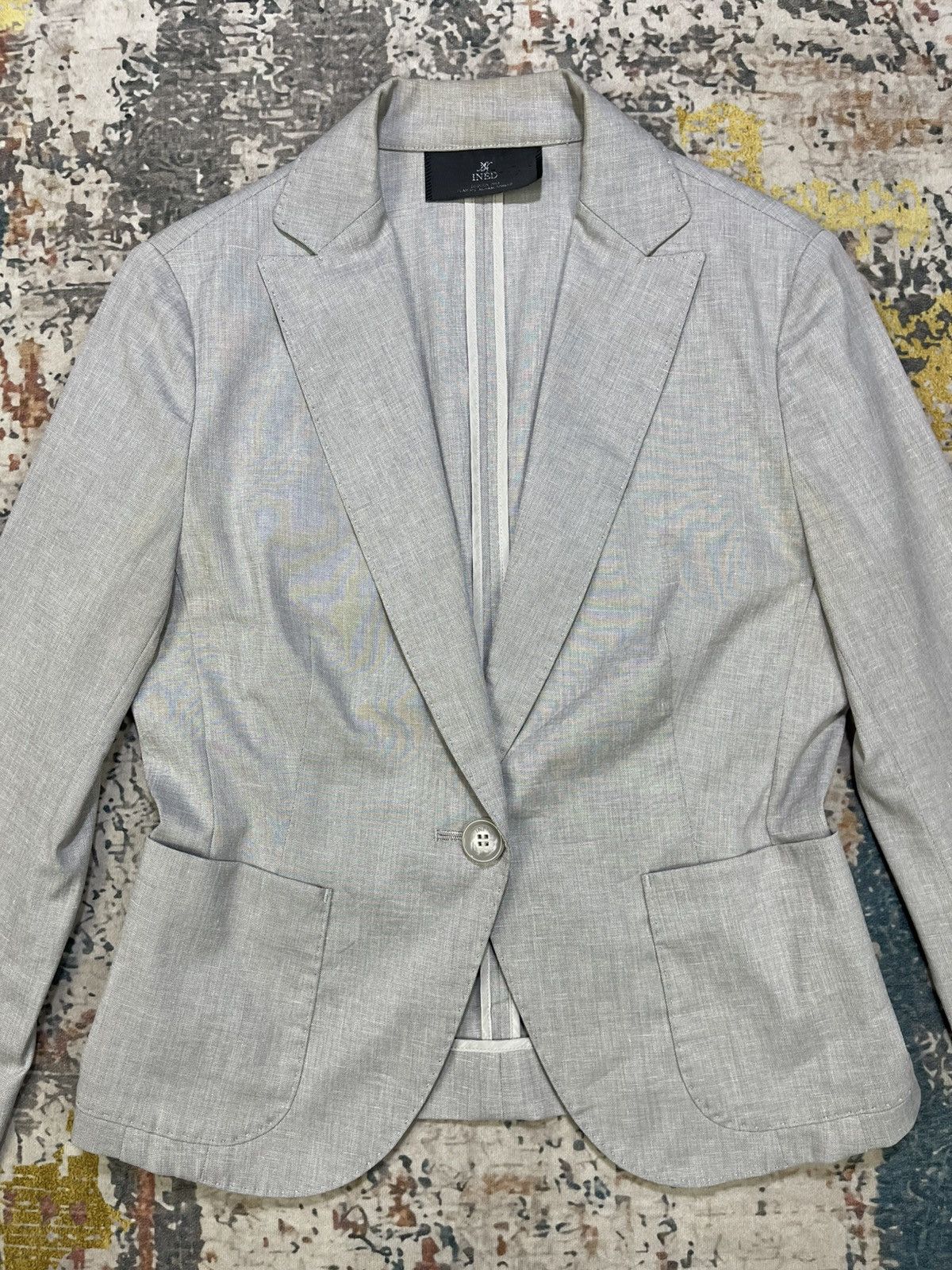Yohji Yamamoto Ined Single Breasted Blazers Size S / US 4 / IT 40 - 3 Thumbnail