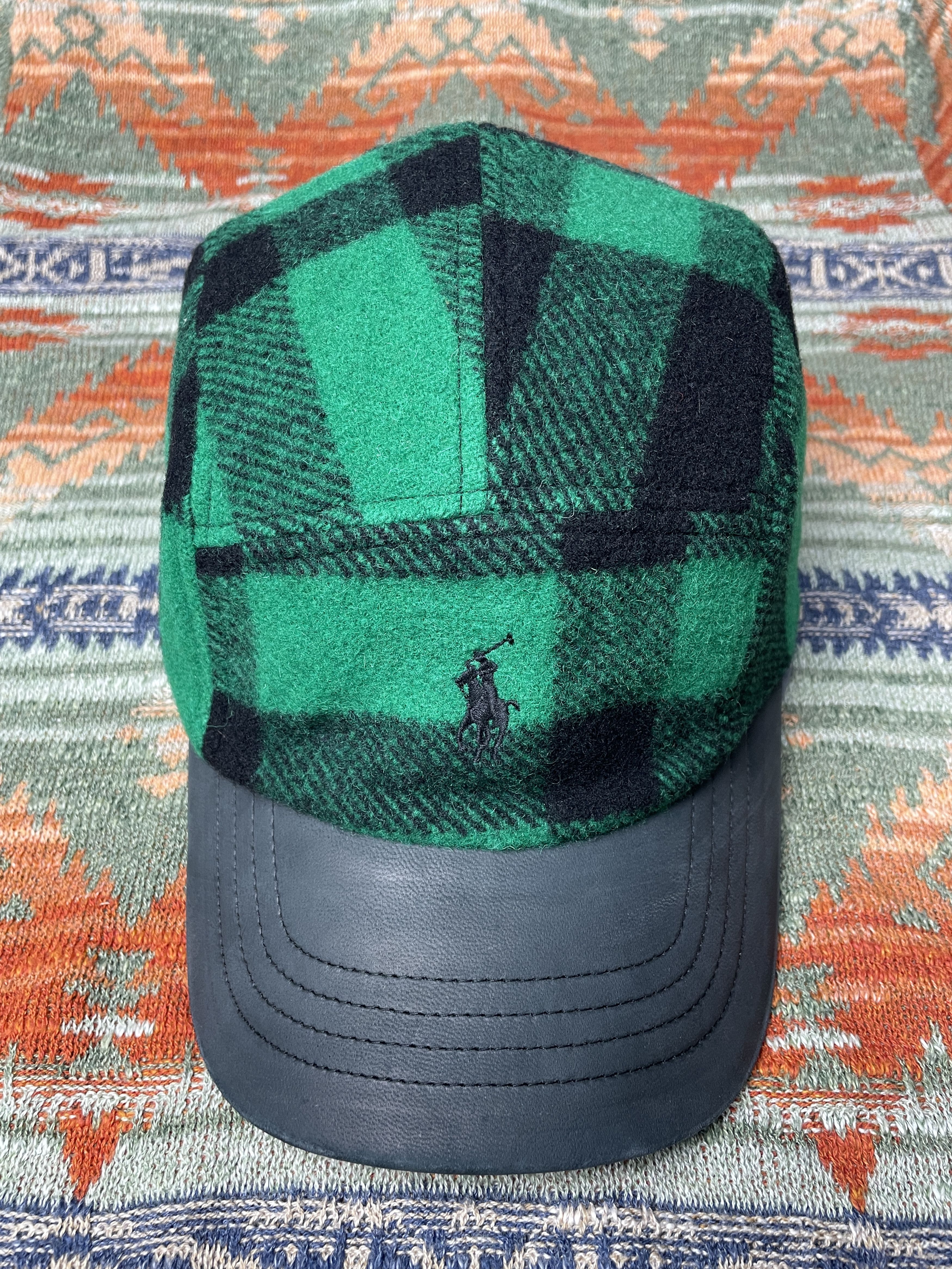 Polo Ralph Lauren Polo Ralph Lauren Rare Leather Baseball Hat cap Size ONE SIZE - 1 Thumbnail