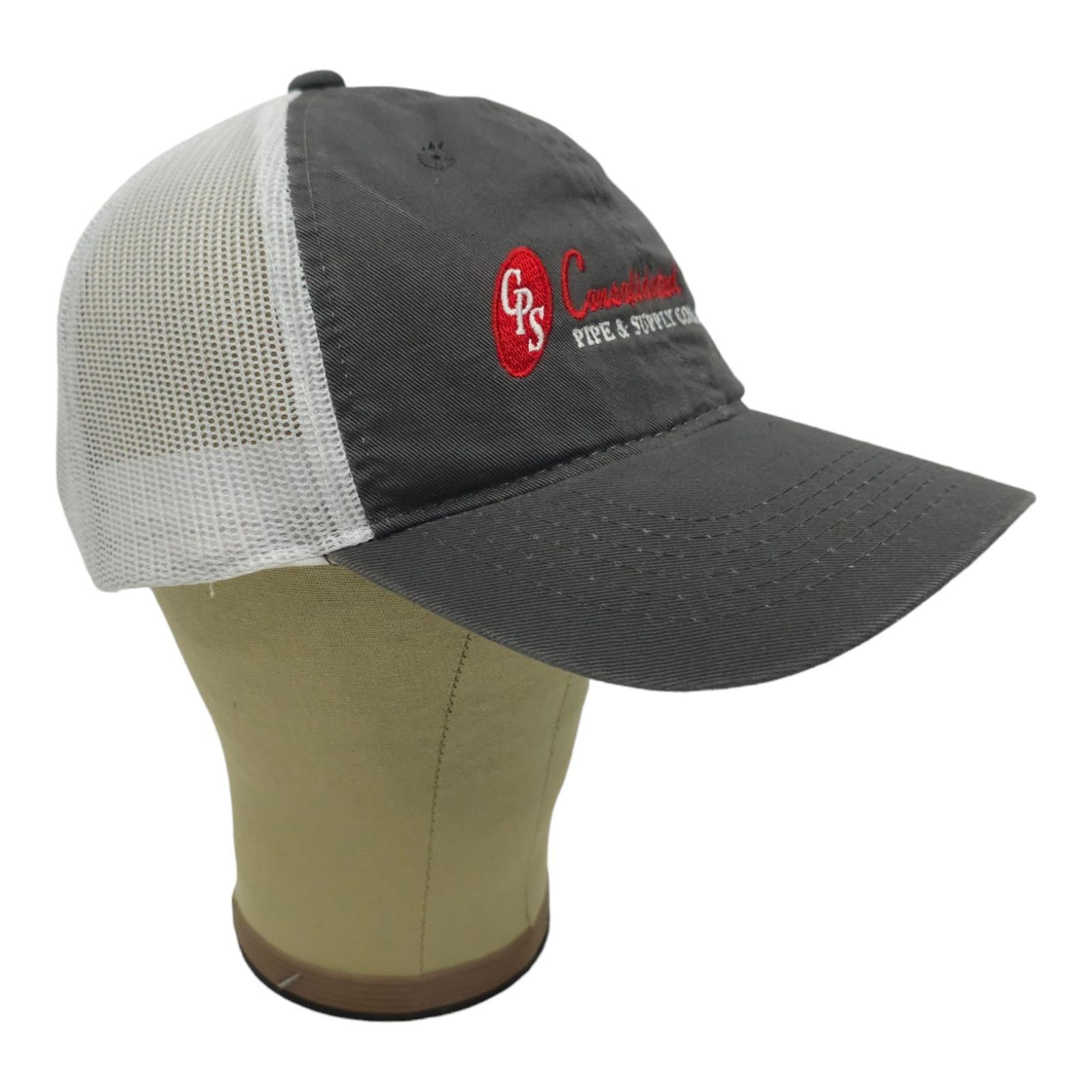 Other Consolidated Pipe Supply Company Logo Mesh Strapback Cap Size ONE SIZE - 3 Thumbnail