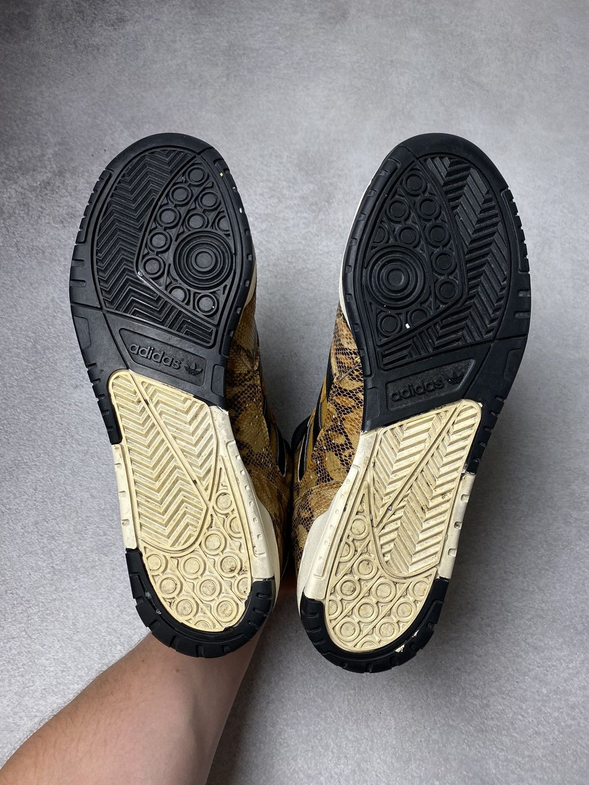 Jeremy Scott RARE Vintage Adidas Enforcer Mid Pellegrini Snakeskin Q34163 Size US 11.5 / EU 44-45 - 11 Thumbnail