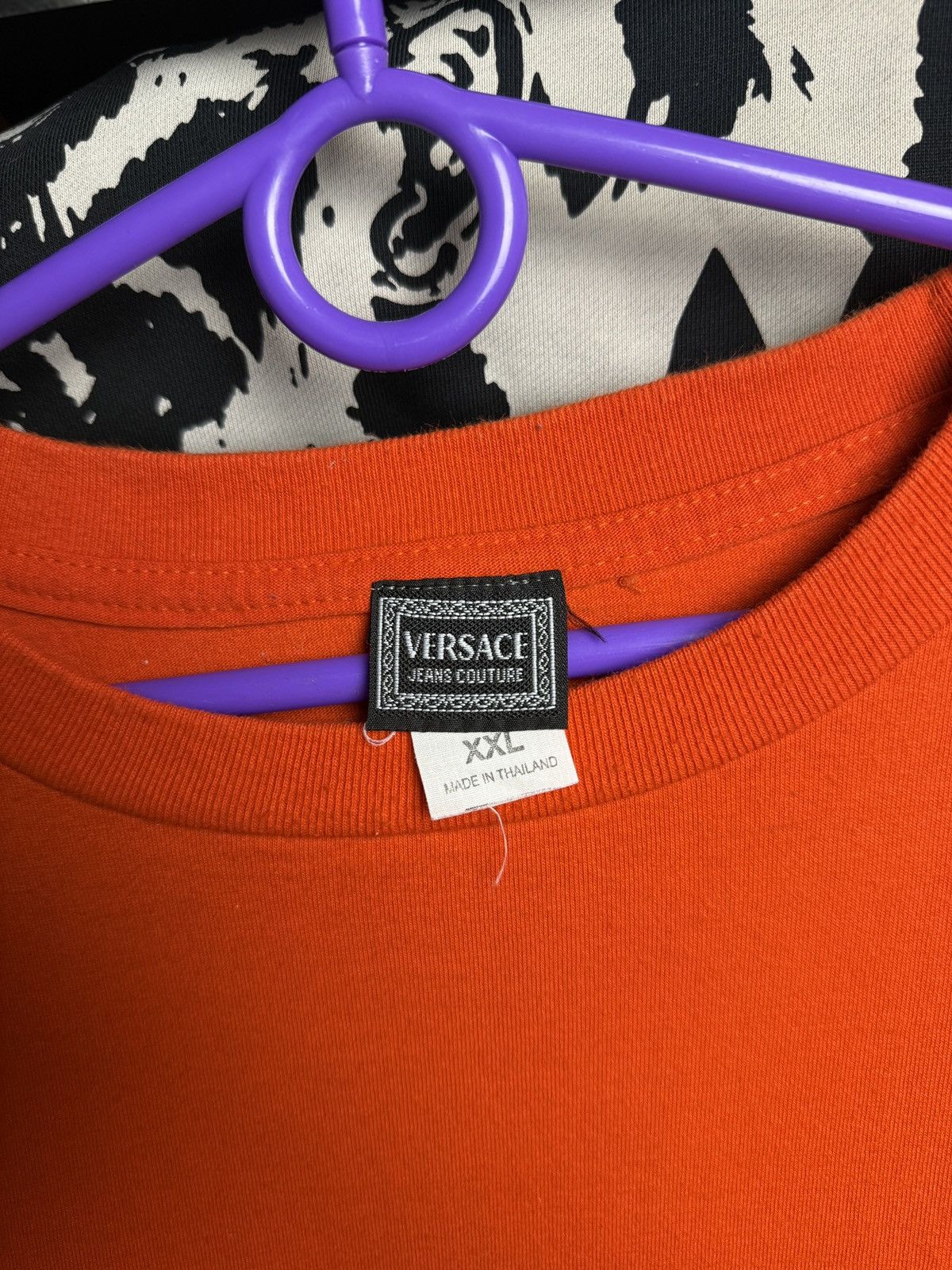Other Versace Jeans Couture Vintage Tee Big Logo Size US XXL / EU 58 / 5 - 8 Thumbnail