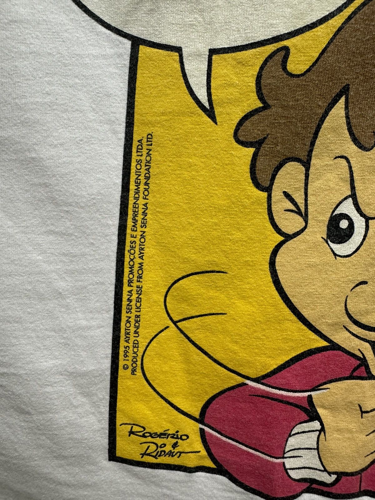 Formula 1 Ayrton Senna 1995 Senninha formula uno vintage t-shirt M sz Size US M / EU 48-50 / 2 - 7 Thumbnail