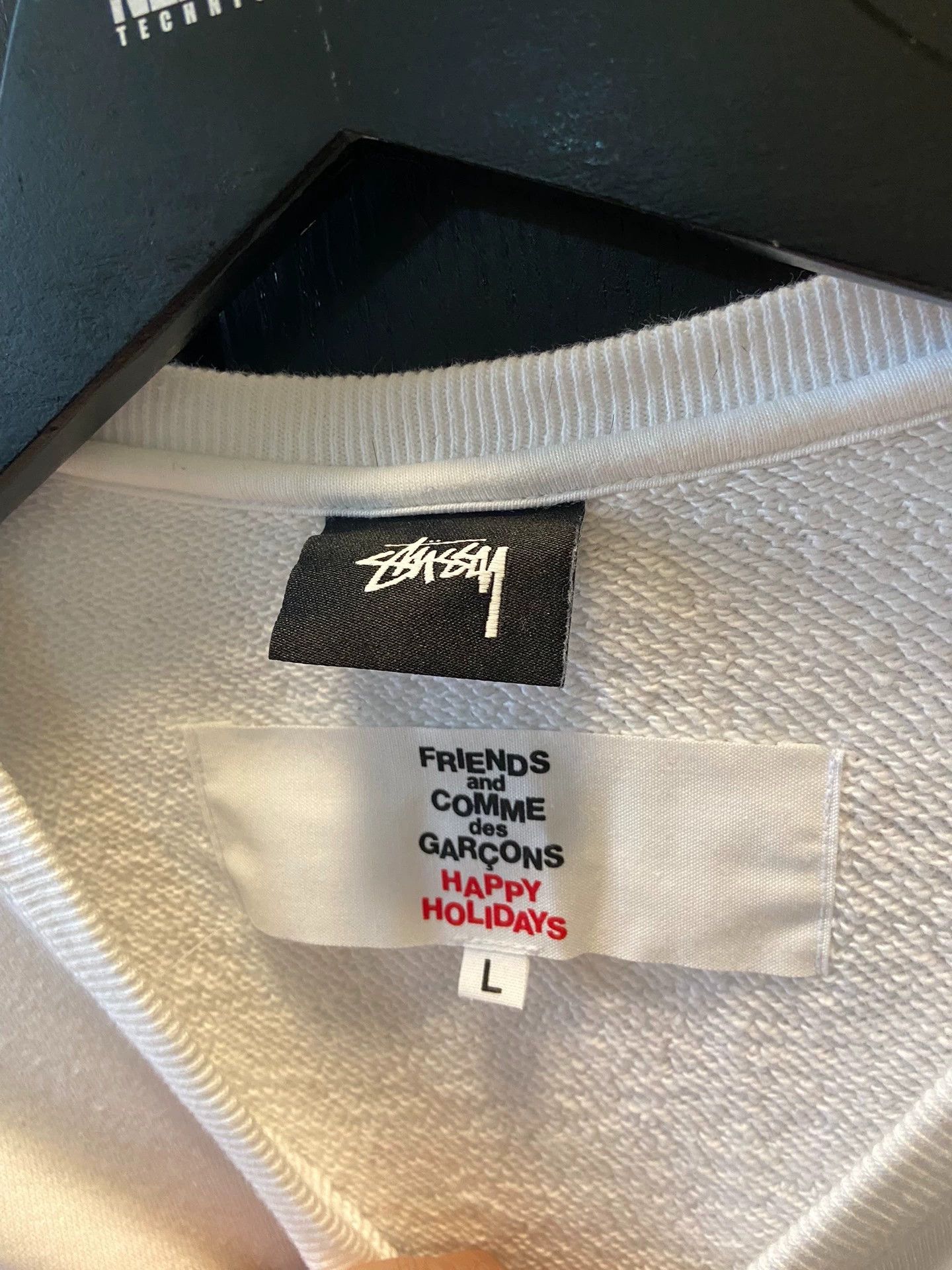 Comme des Garcons CDG x Stussy Sweatshirt 2018 Holidays Japan L 9/10 Size US L / EU 52-54 / 3 - 2 Thumbnail