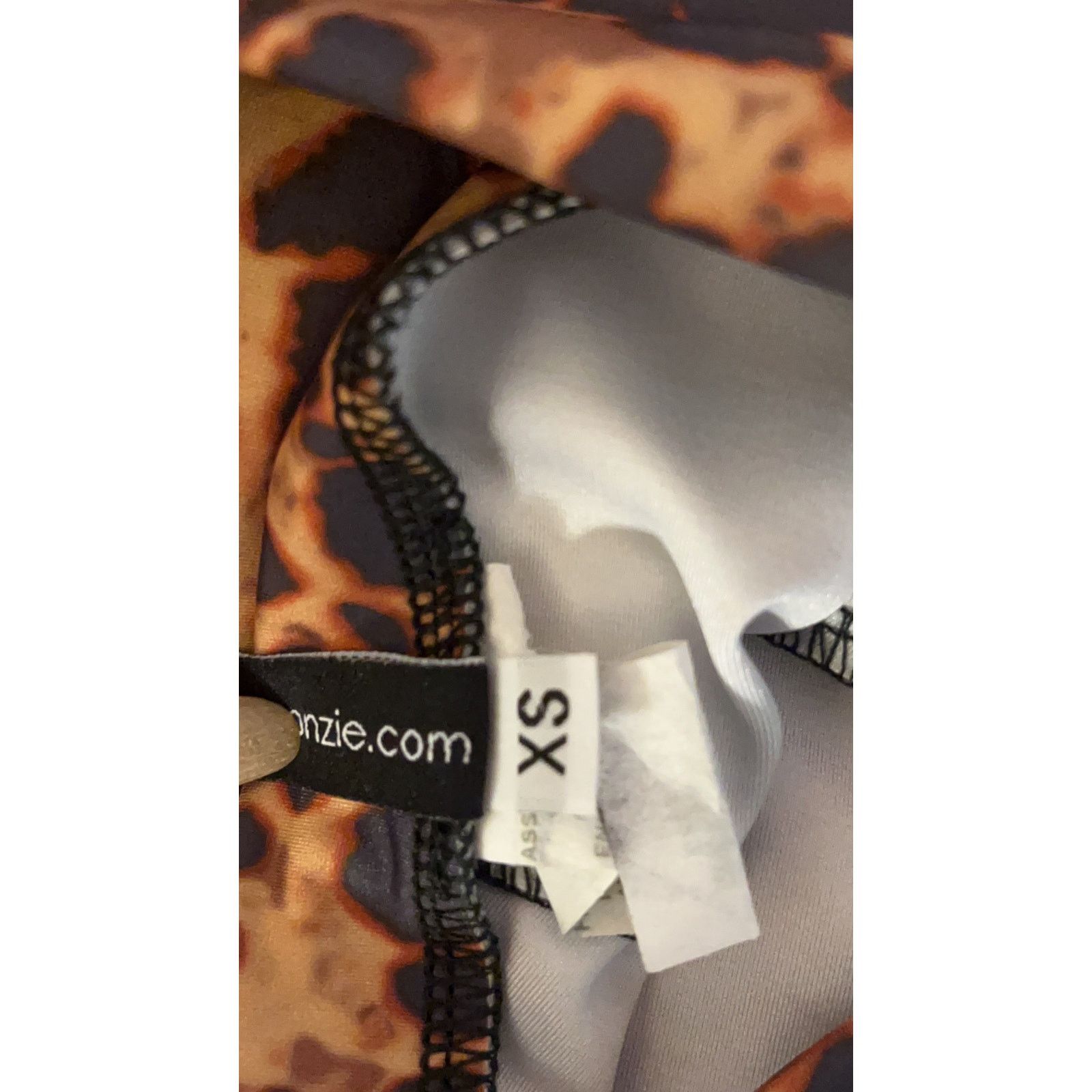 Other Onzie Tortoise Shell High-Rise Biker Shorts Size: XS Size 25" / US 0 / IT 36 - 5 Thumbnail