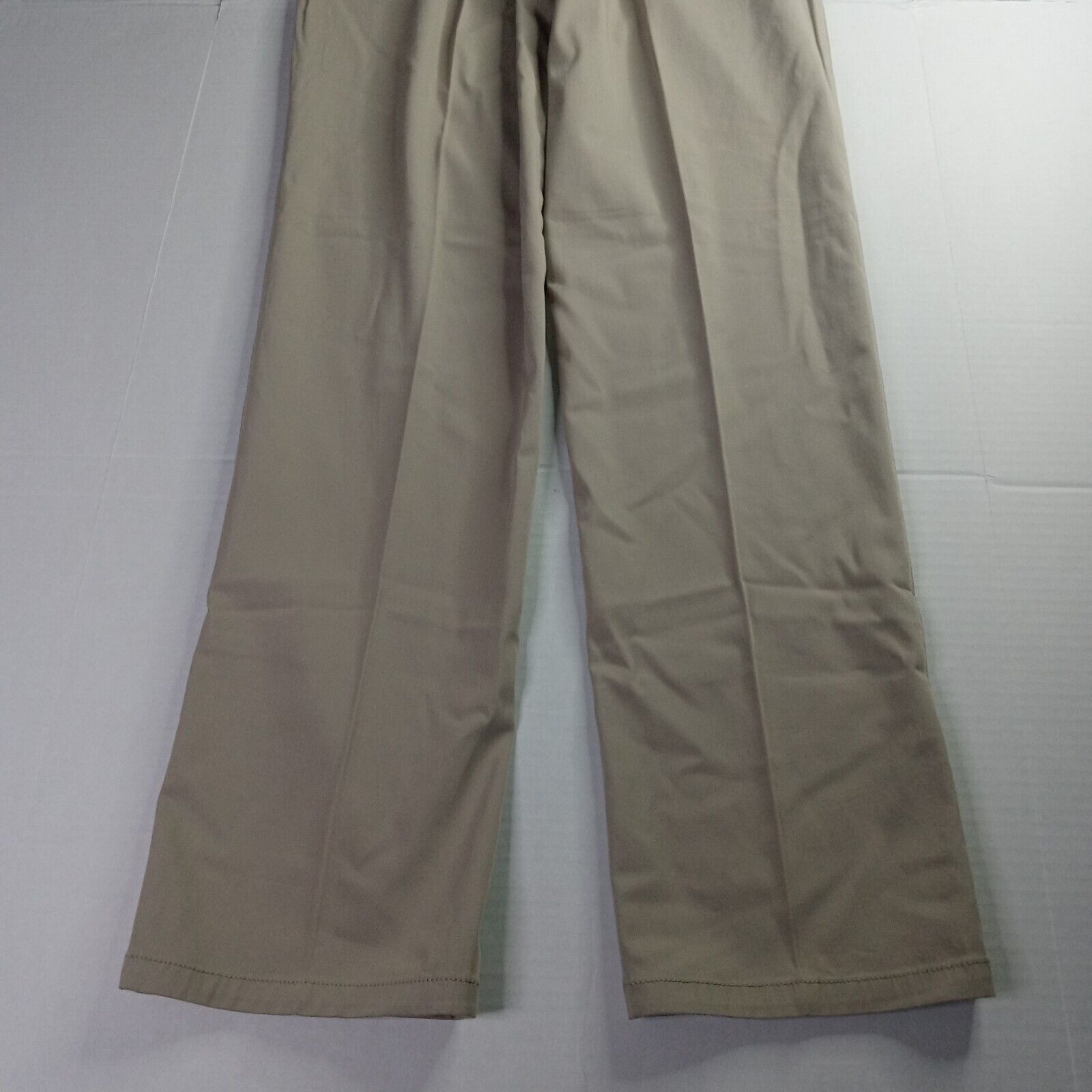 & Other Stories Ballin Relaxed Supima Twill Pants Men's 38x35 Stone Pleated Size US 38 / EU 54 - 8 Thumbnail