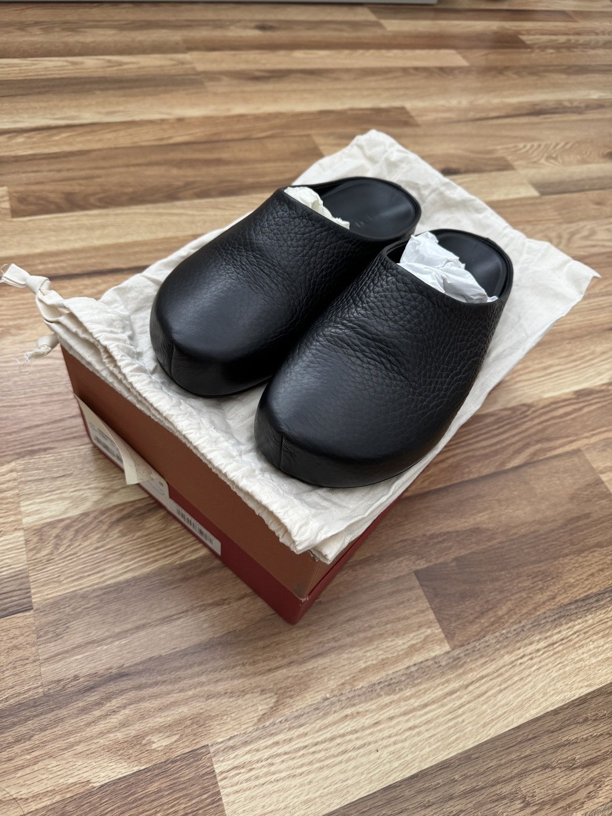 Marni Marni Leather Fussbet Sabot Size US 8 / EU 41 - 1 Thumbnail