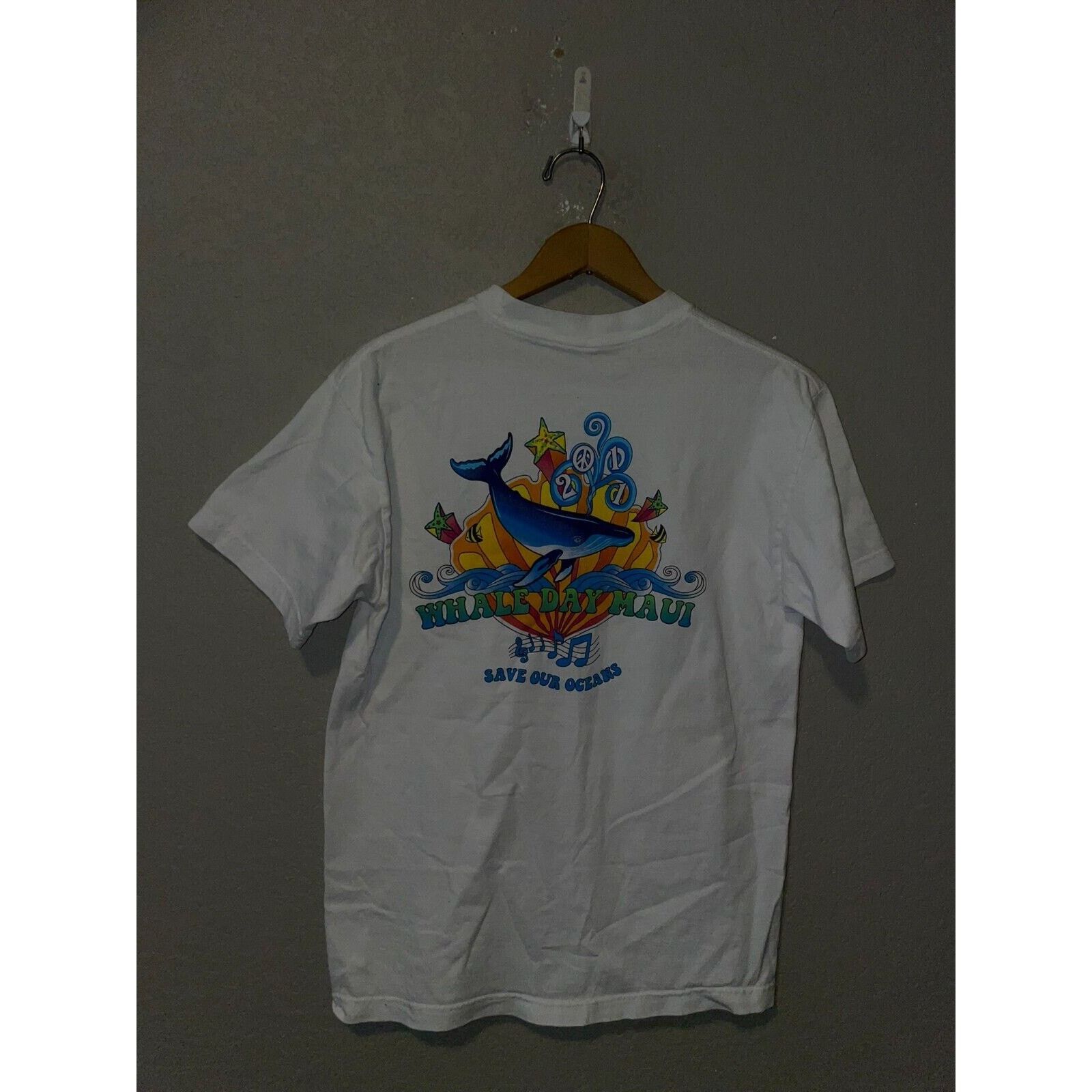Vintage Vintage Hawaii Shirt Pacific Whale Day Maui Whales Summer M Size US M / EU 48-50 / 2 - 5 Thumbnail