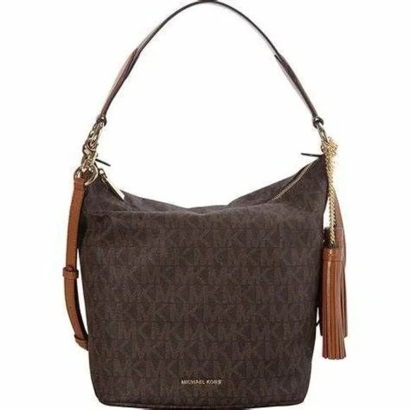 Michael Kors Michael Kors ELANA Large Leather Bucket Bag NWT Size ONE SIZE - 2 Thumbnail