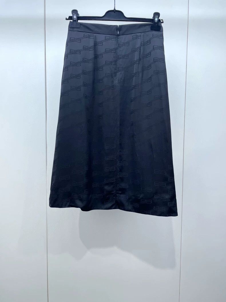 Balenciaga Balenciaga Black full print skirt Size 25" / US 0 / IT 36 - 2 Thumbnail