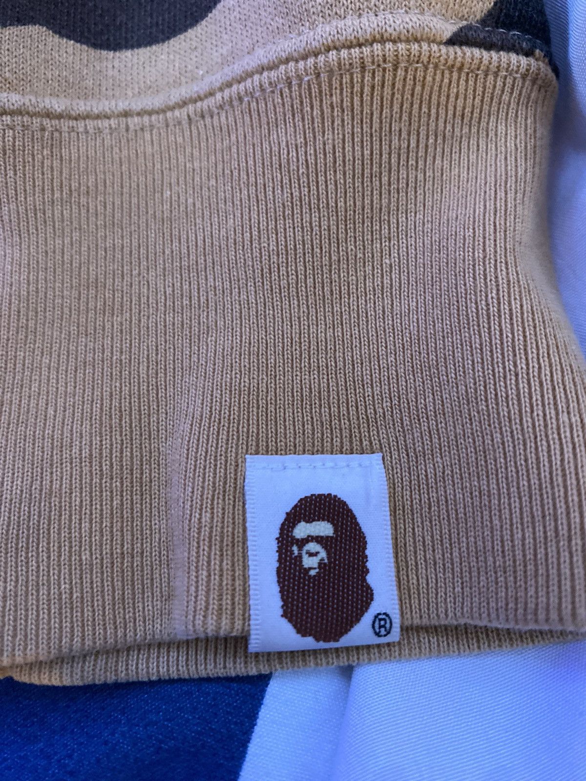 Bape 1ST CAMO PONR SHARK HALF ZIP HOODIE Size US S / EU 44-46 / 1 - 13 Thumbnail