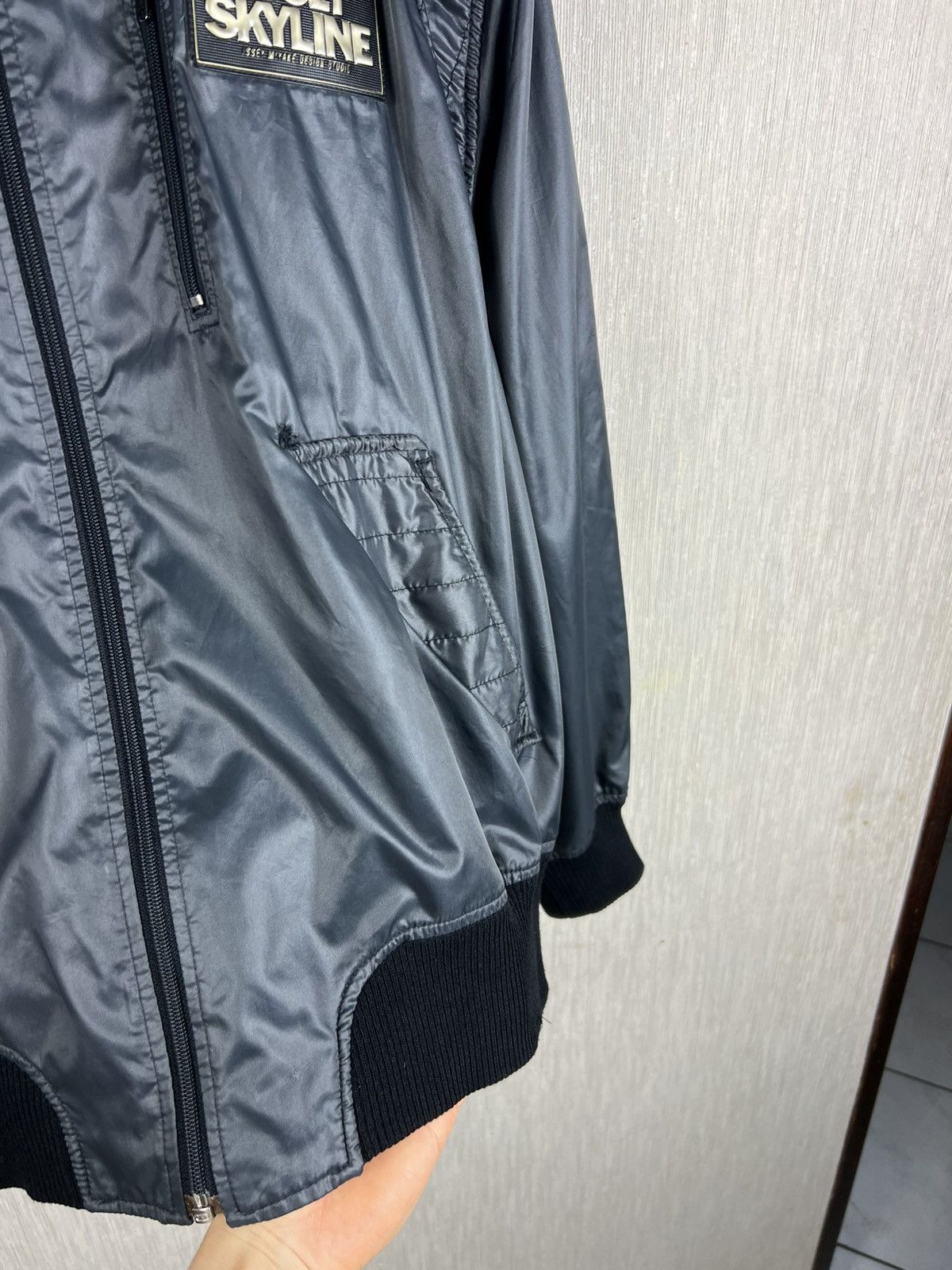 Issey Miyake Archive 80s Issey Miyake design studio skyline nylon jacket Size US L / EU 52-54 / 3 - 7 Thumbnail