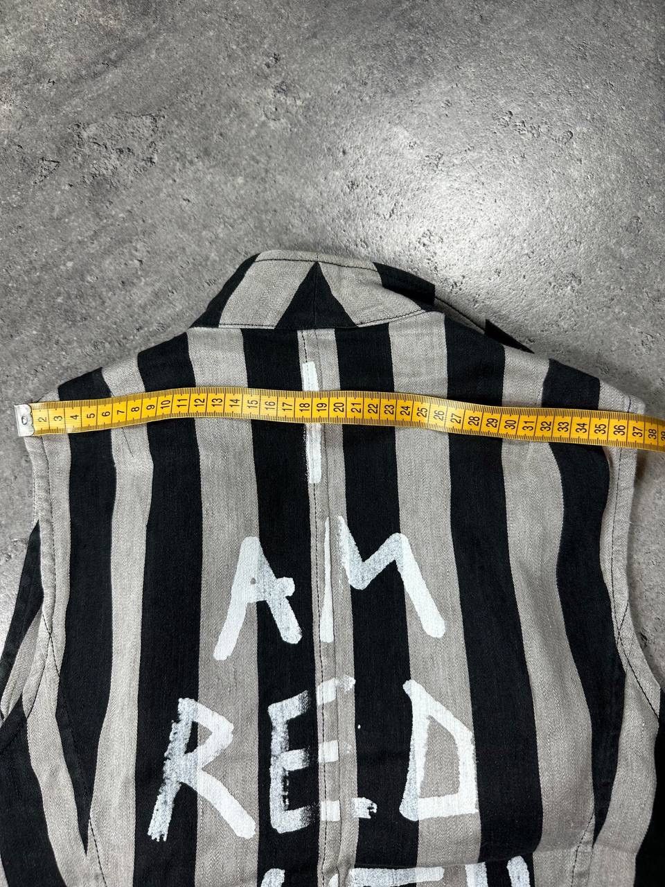 Ann Demeulemeester RARE Ann Demeulemeester SS17 “I AM RED WITH LOVE” Sheer Vest Size M / US 6-8 / IT 42-44 - 16 Thumbnail