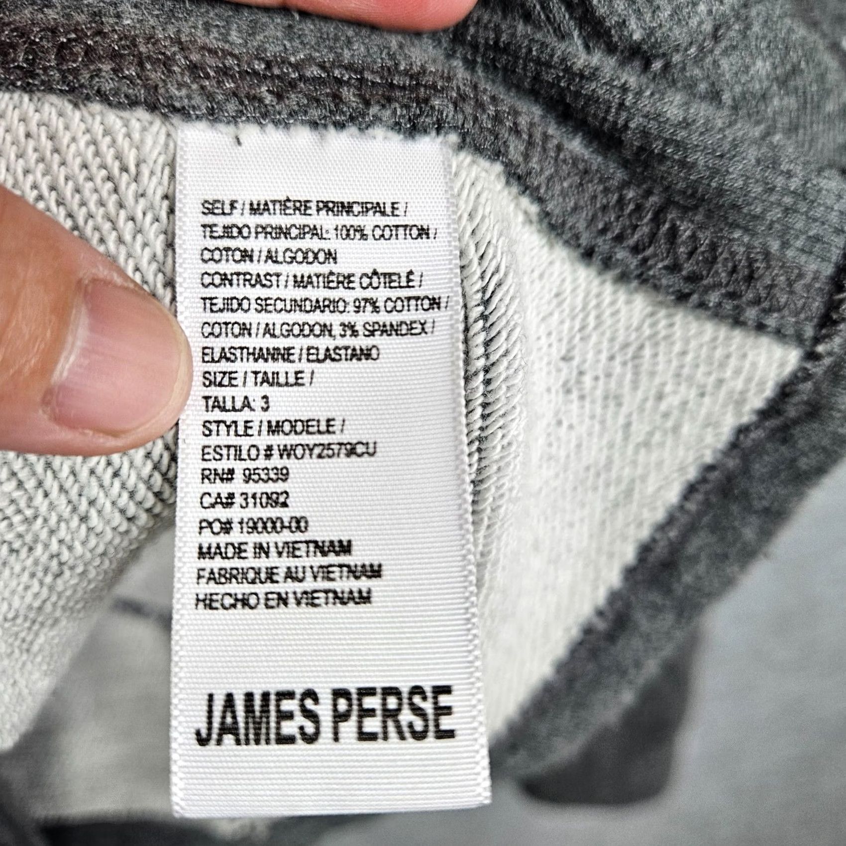 James Perse VINTAGE James Perse Blazer Women’s Gray One Button Shawl Collar Sz 3 Size XS / US 0-2 / IT 36-38 - 6 Thumbnail