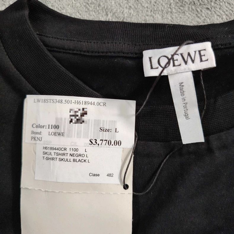 Loewe loewe black short sleeves 2504-Nextarrow Size US L / EU 52-54 / 3 - 3 Thumbnail