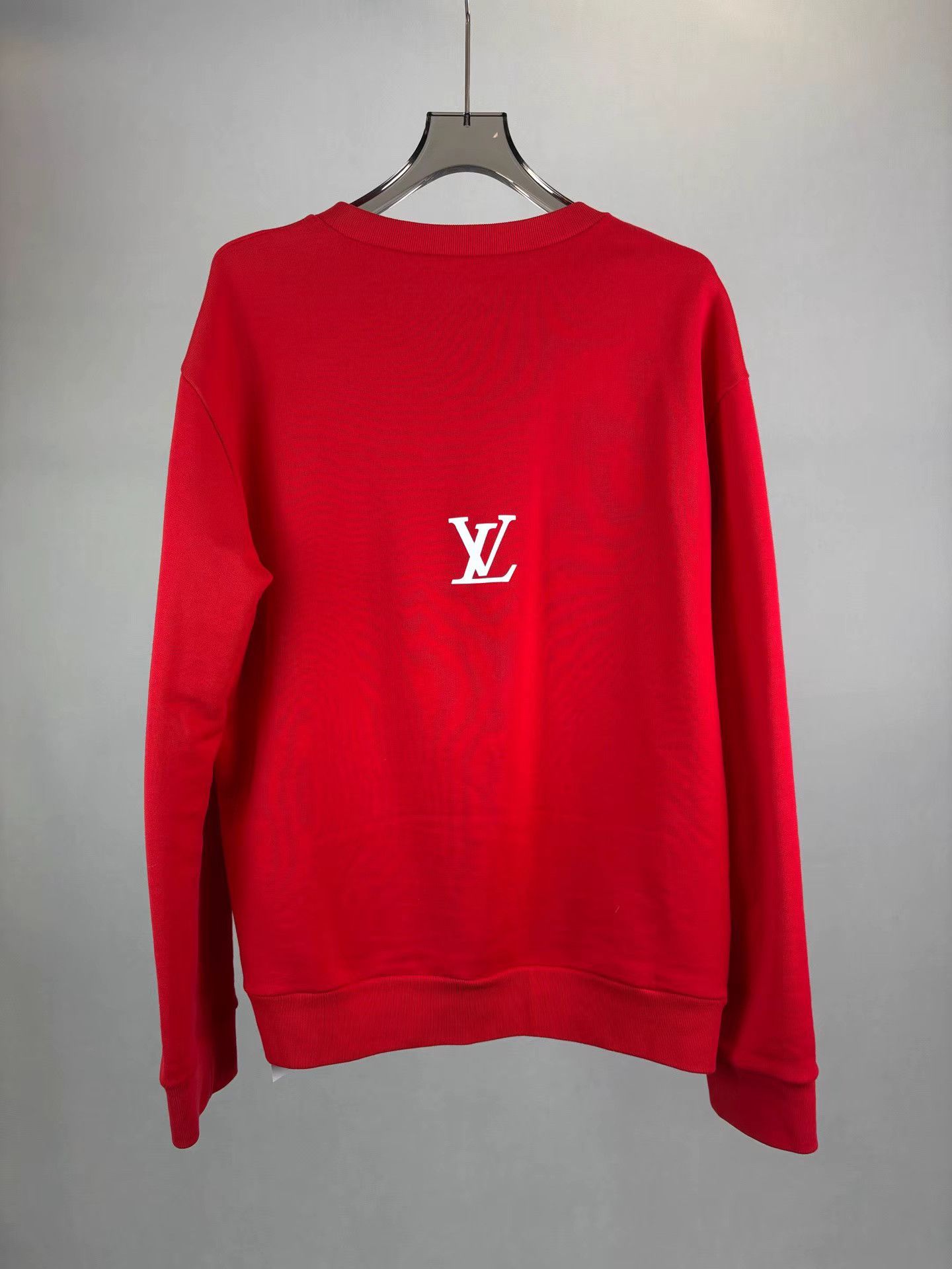 Louis Vuitton LOUIS VUITTON Red Clock Sweatshirt K1 Size US XL / EU 56 / 4 - 2 Thumbnail