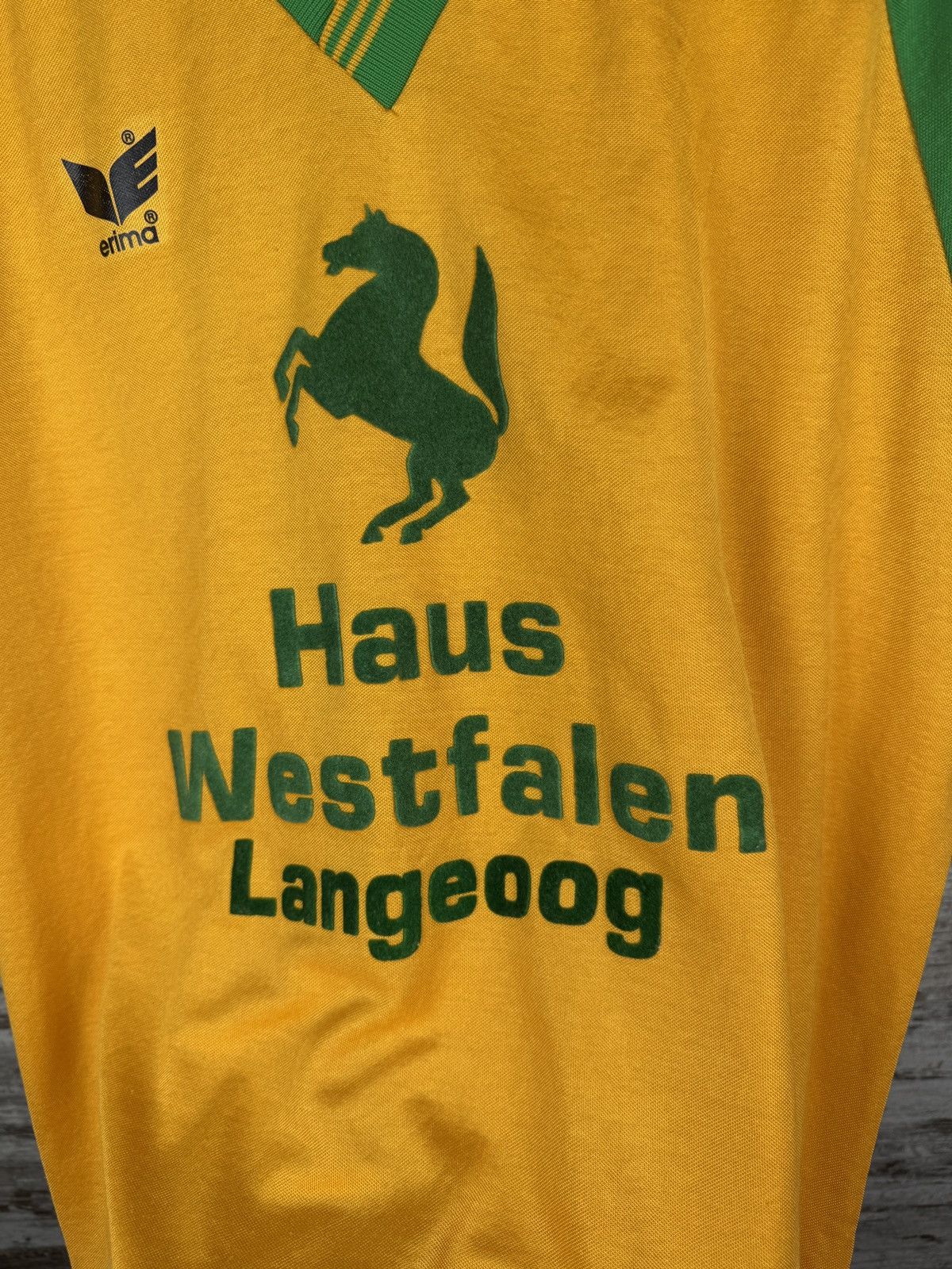 Erima Recklinghausen 80s Erima Football Shirt “Haus Westfalen” №4 Size US XL / EU 56 / 4 - 7 Thumbnail