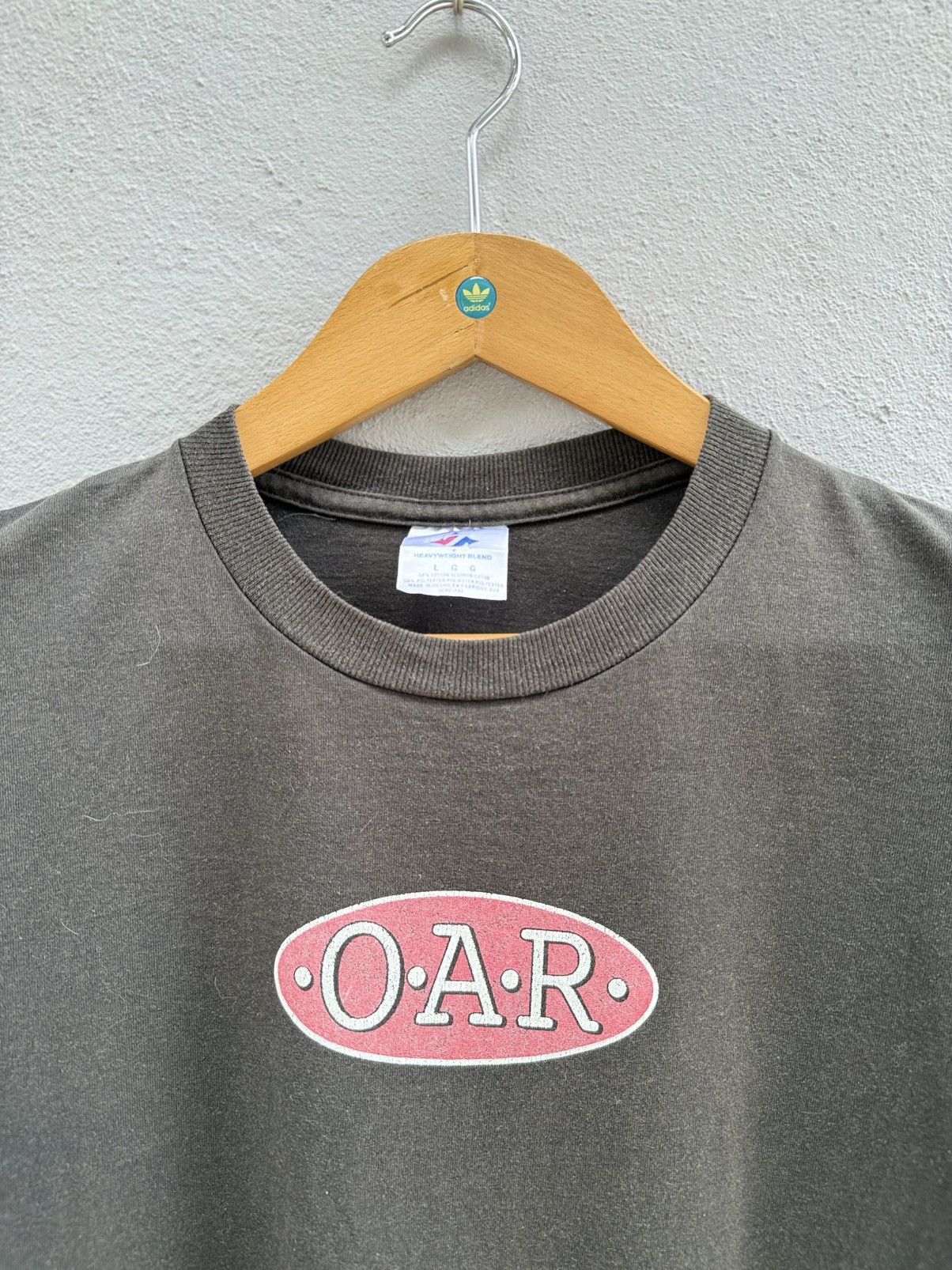 Band Tees Thrashed Vitage OAR Evertive Record Of A Revolution Band T Size US L / EU 52-54 / 3 - 3 Thumbnail