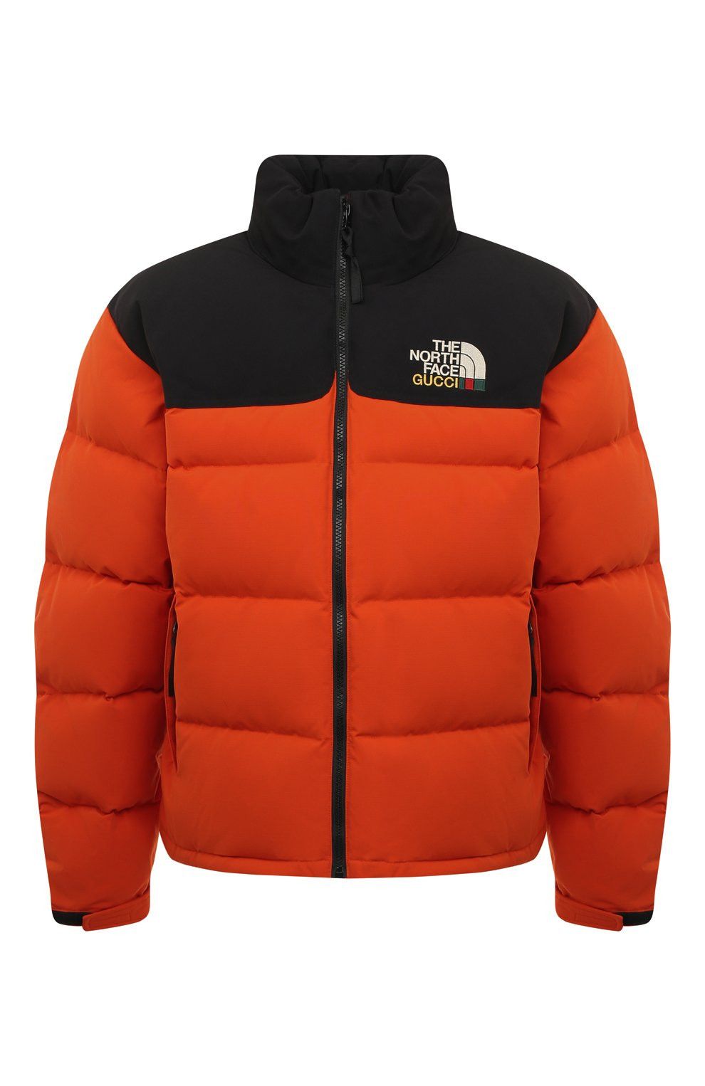 image of The North Face X Gucci Orange Down Jacket, Men's (Size Small)